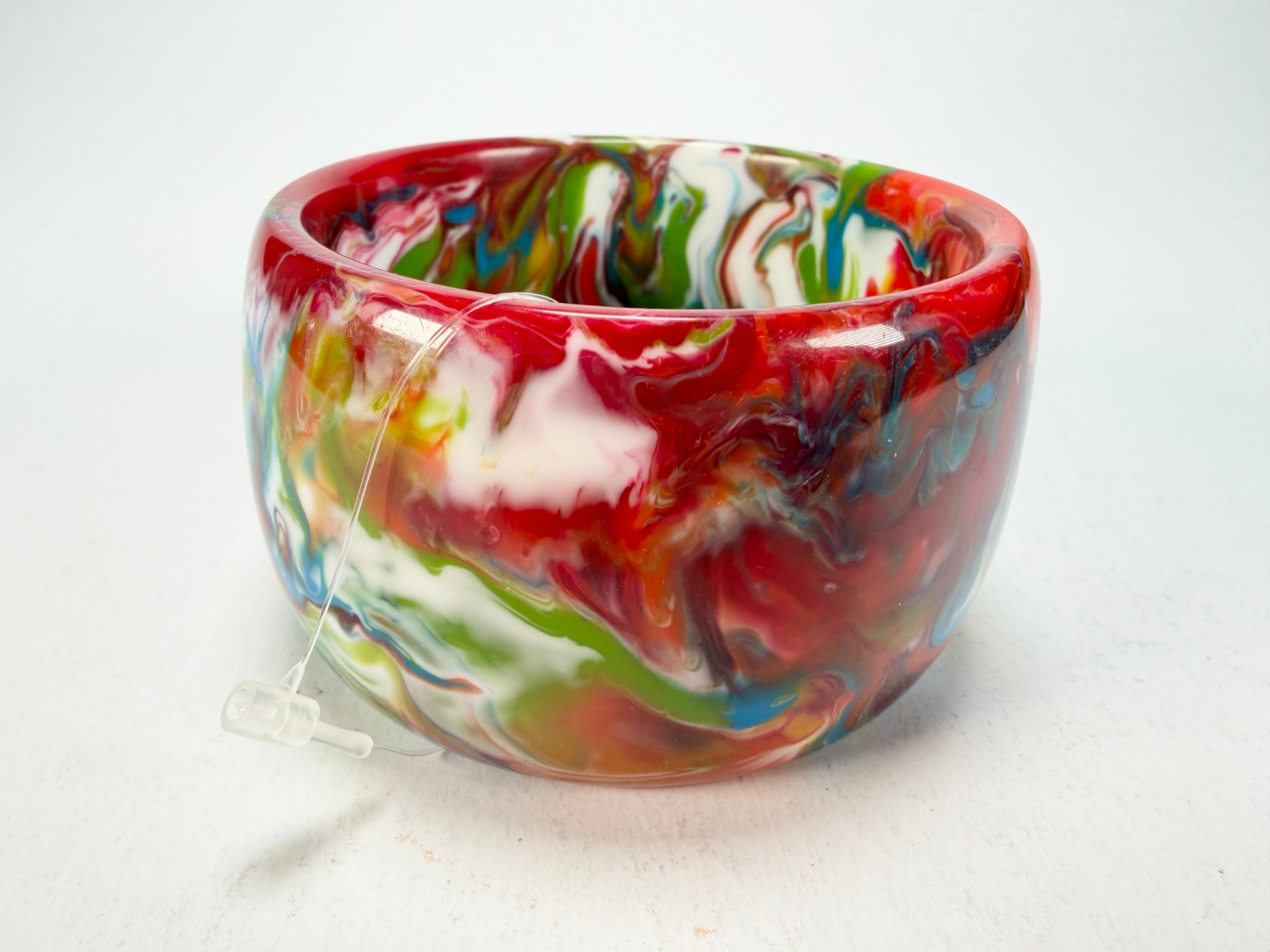 Jackie Brazil "Carmen" Kandinsky 5cm Resin Bangle ( B2500 )