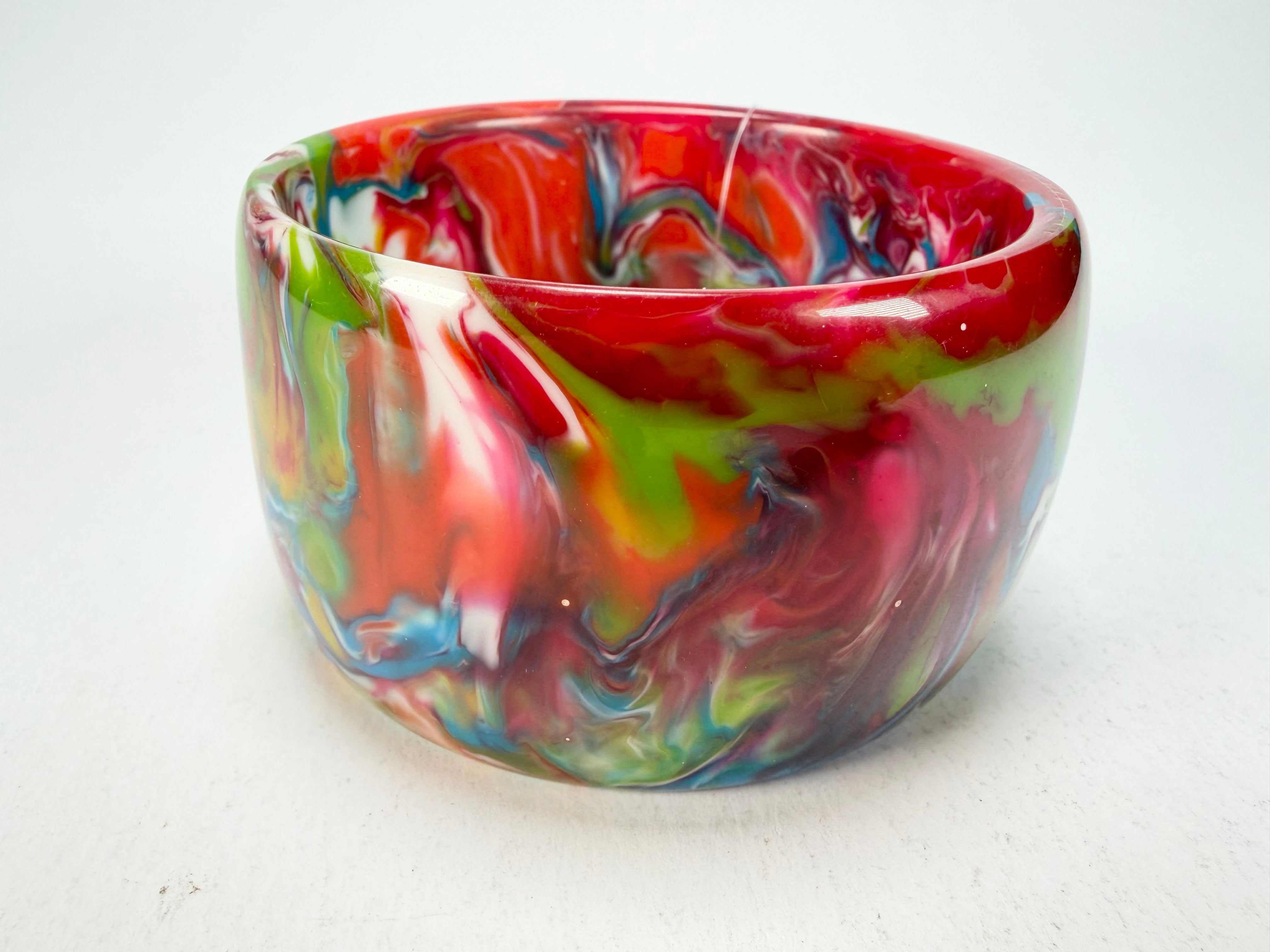 Jackie Brazil "Carmen" Kandinsky 5cm Resin Bangle ( B2500 )