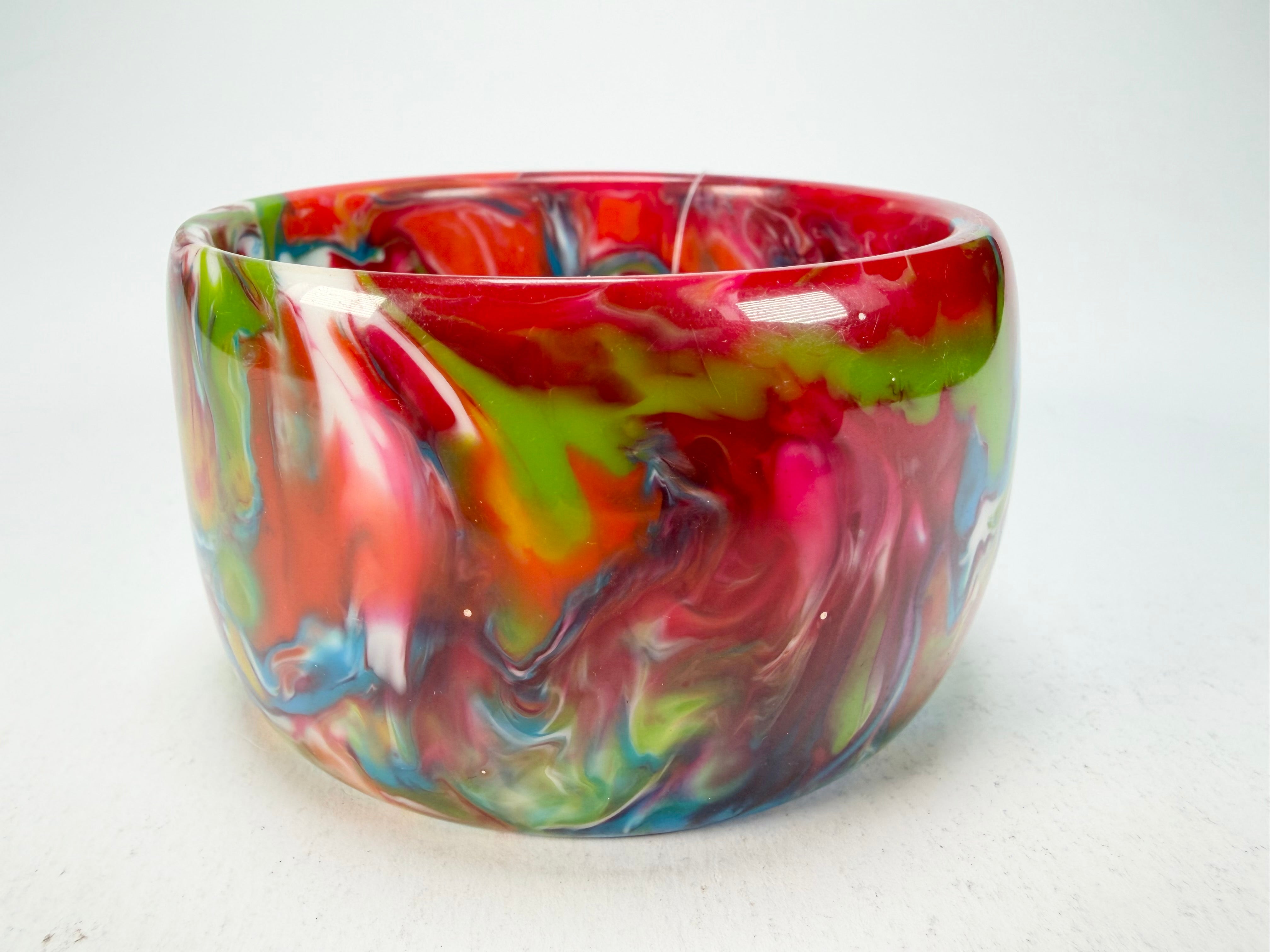 Jackie Brazil "Carmen" Kandinsky 5cm Resin Bangle ( B2500 )
