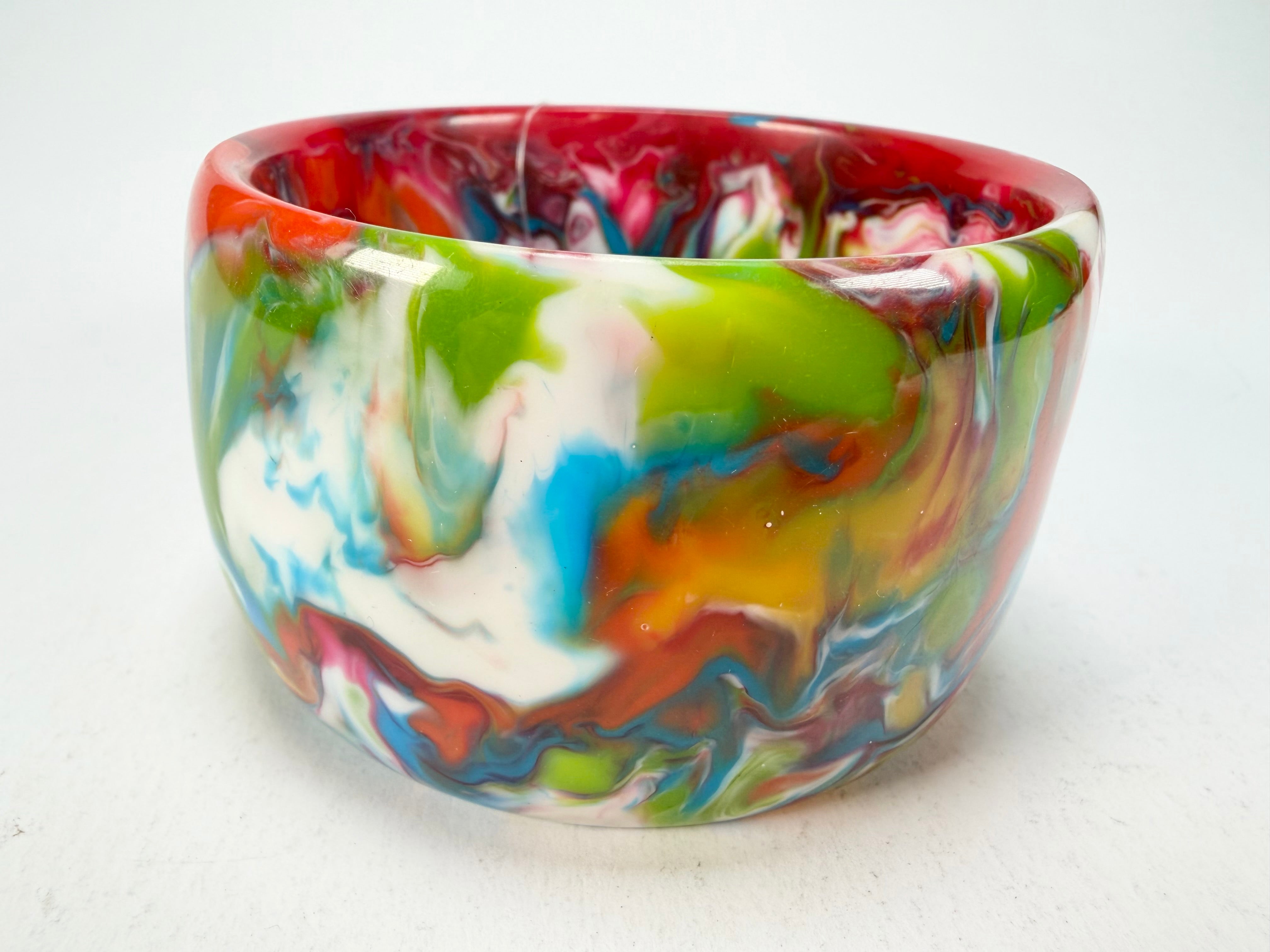 Jackie Brazil "Carmen" Kandinsky 5cm Resin Bangle ( B2500 )