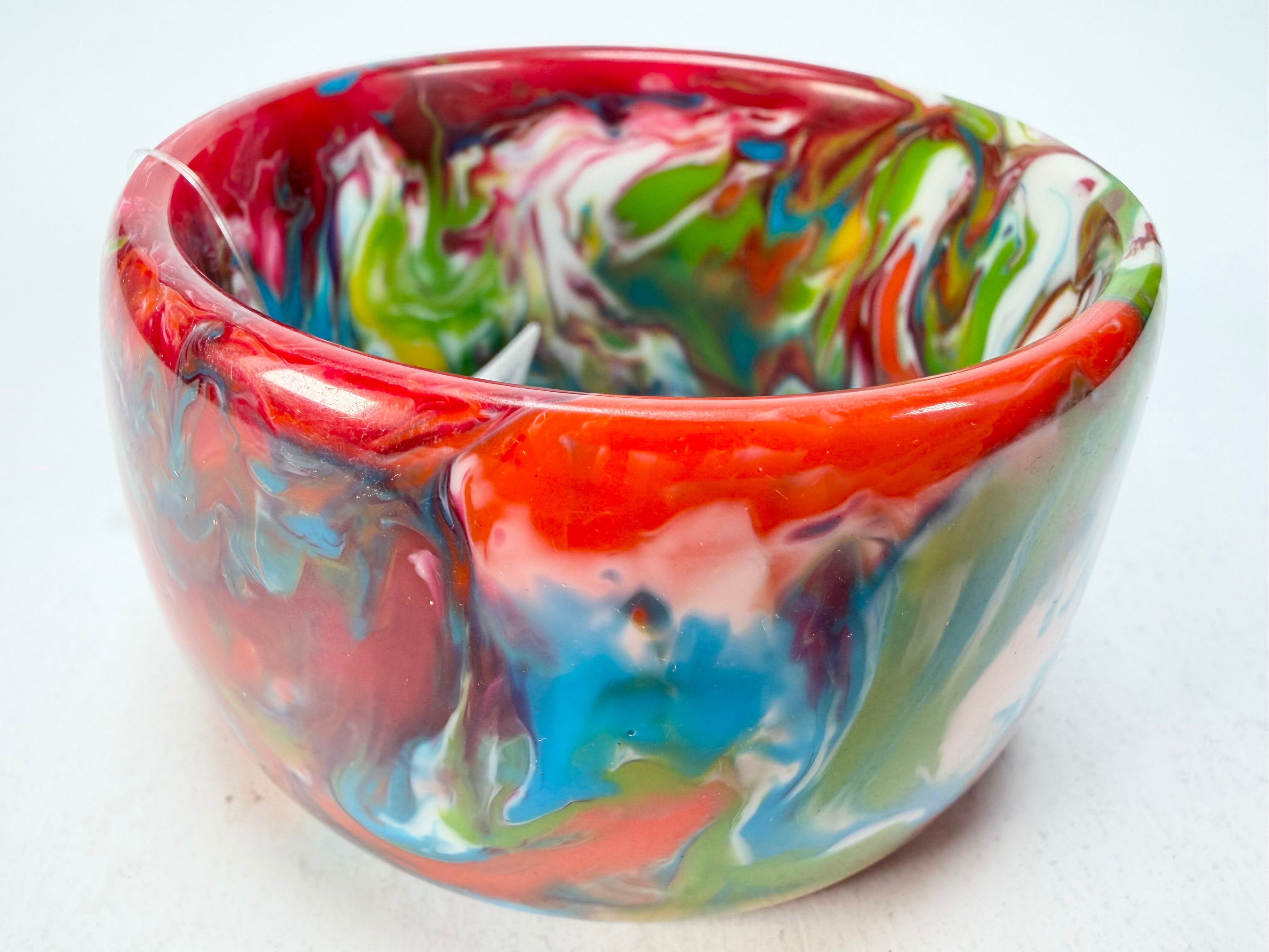 Jackie Brazil "Carmen" Kandinsky 5cm Resin Bangle ( B2500 )