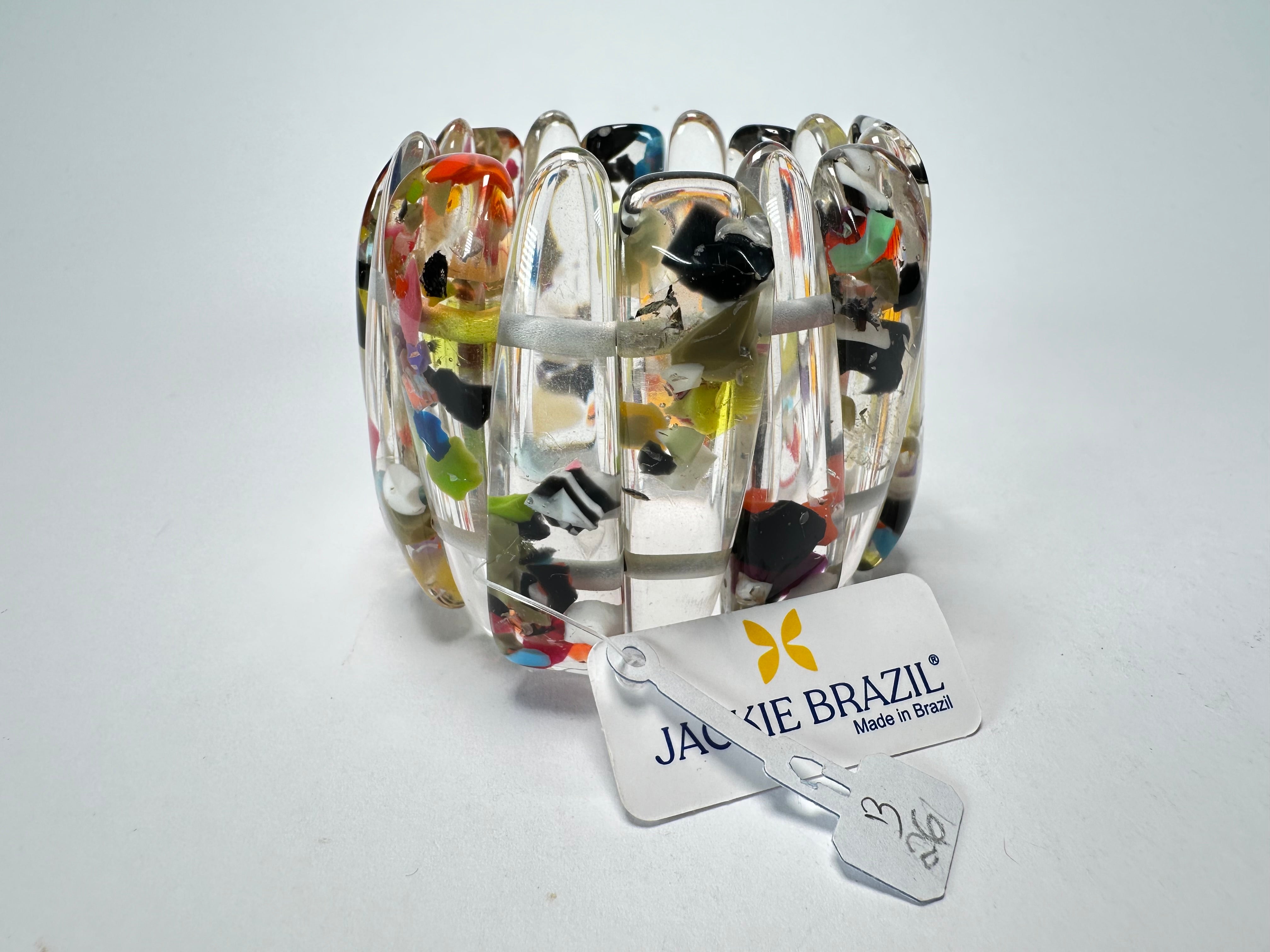 Jackie Brazil "Tulip" Cascade Elasticated Bracelet ( B0026 )