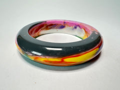 Jackie Brazil "Marble" Kandinsky Mix 1.7 cm Bangle ( B3627 )