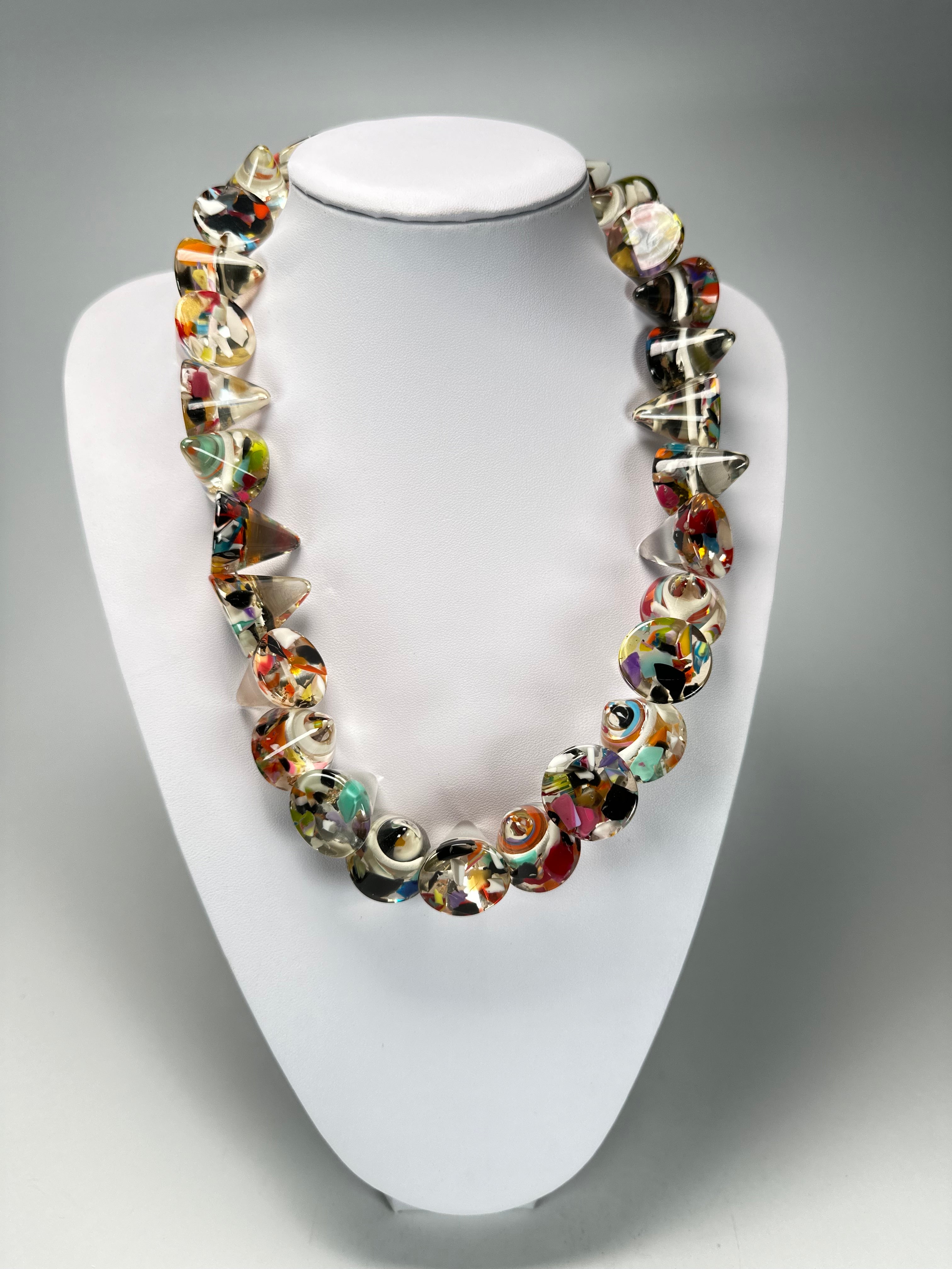 Jackie Brazil "KL Kones" Cascade Large Cones Necklace ( N2896 )