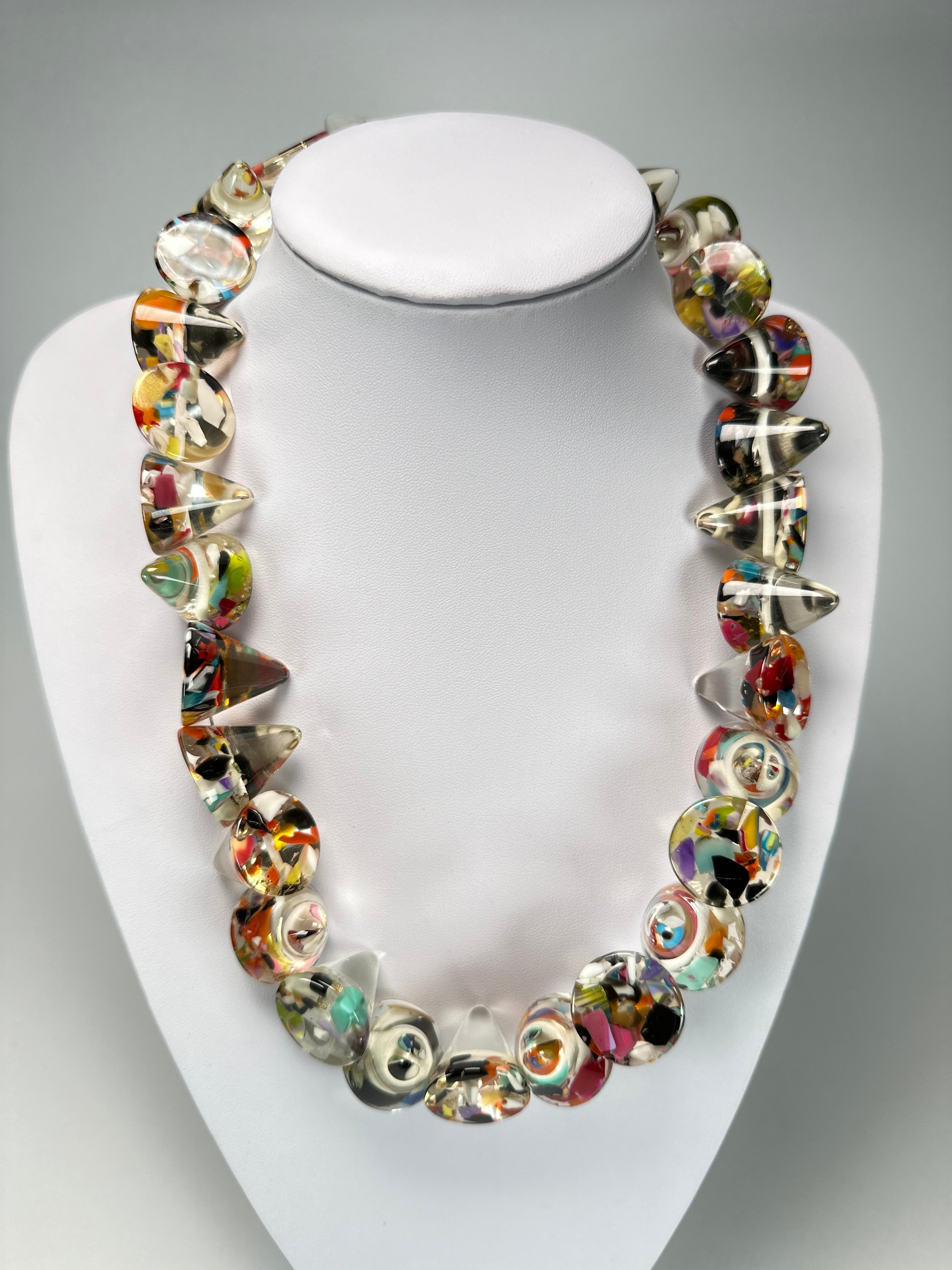 Jackie Brazil "KL Kones" Cascade Large Cones Necklace ( N2896 )