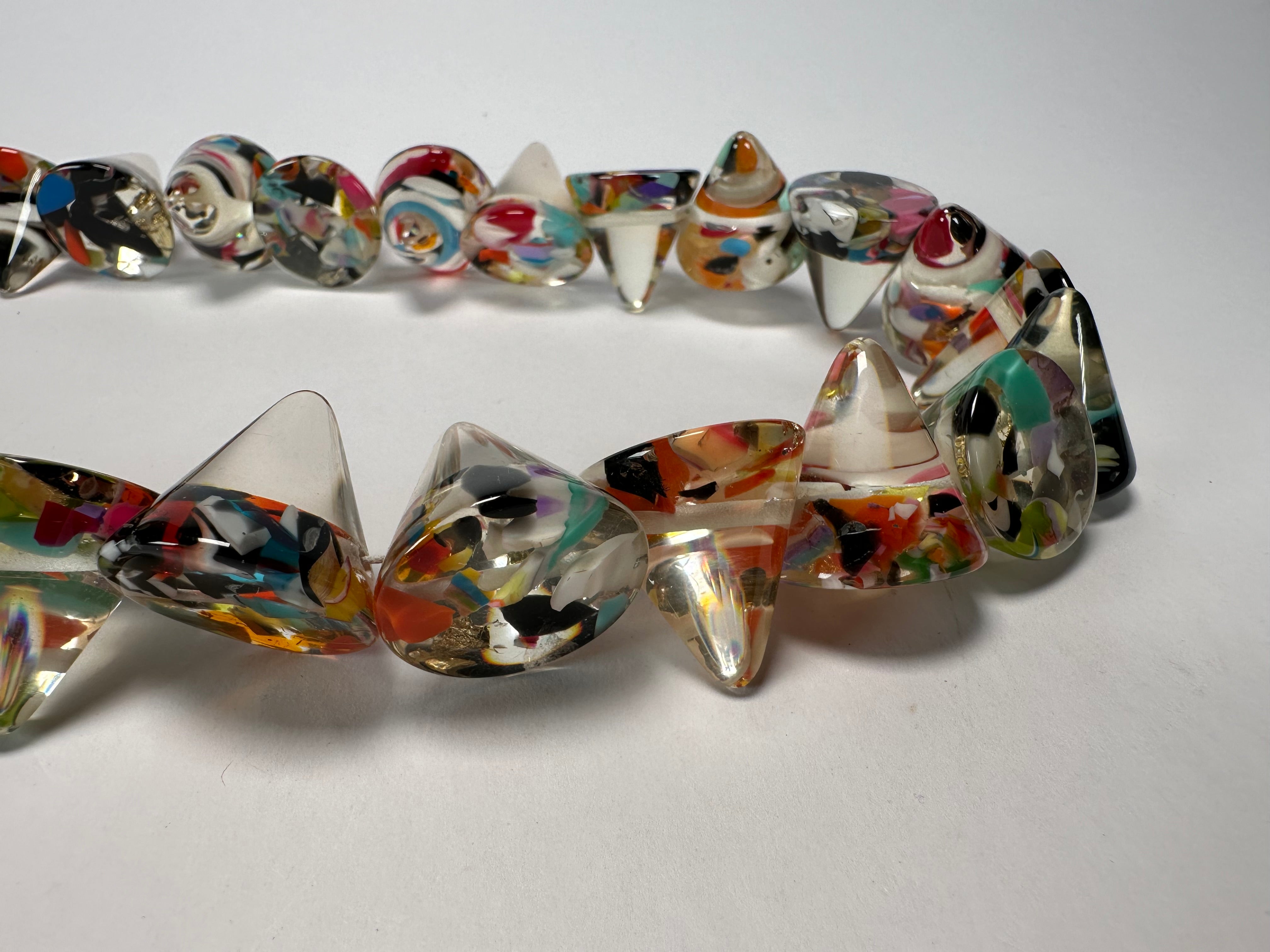 Jackie Brazil "KL Kones" Cascade Large Cones Necklace ( N2896 )