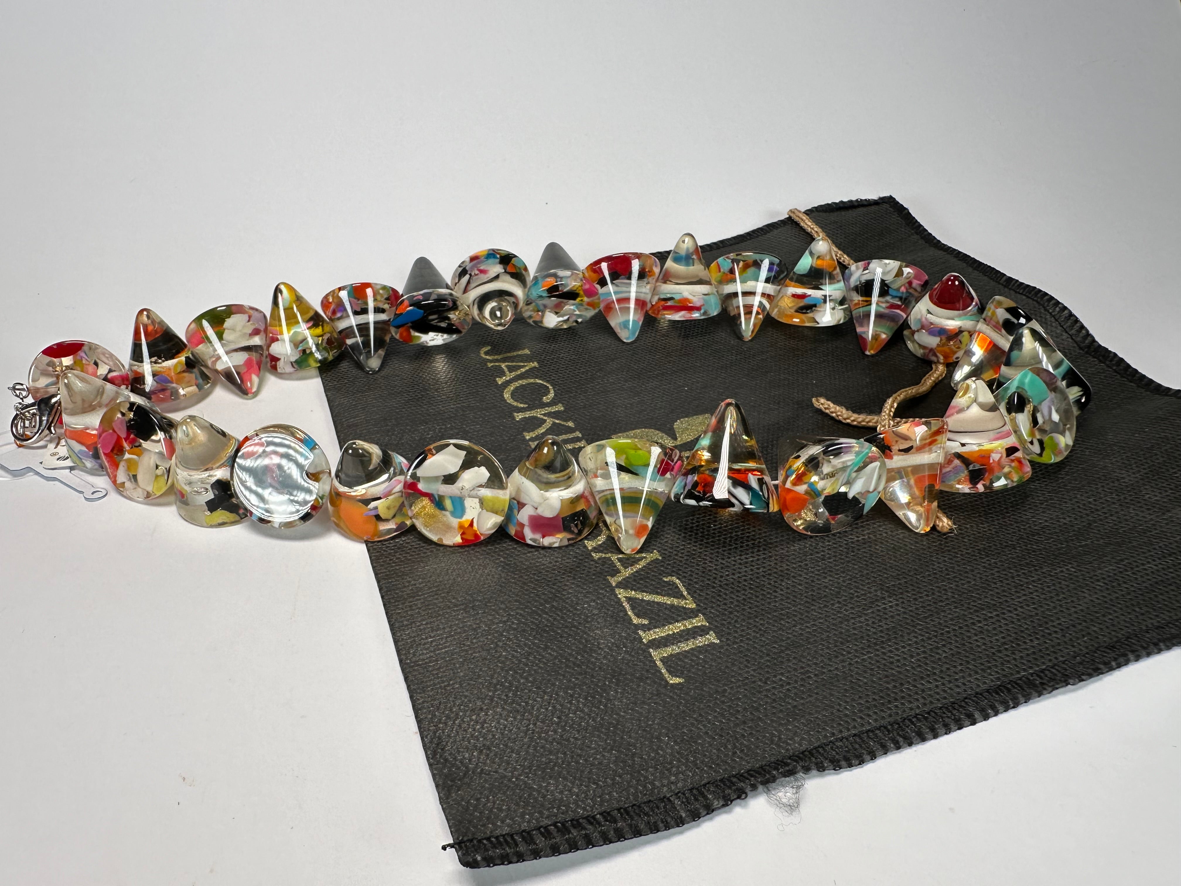 Jackie Brazil "KL Kones" Cascade Large Cones Necklace ( N2896 )