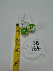 Jackie Brazil "Spots" Spotted Balls Spring Colour Resin Earrings ( E1468 )