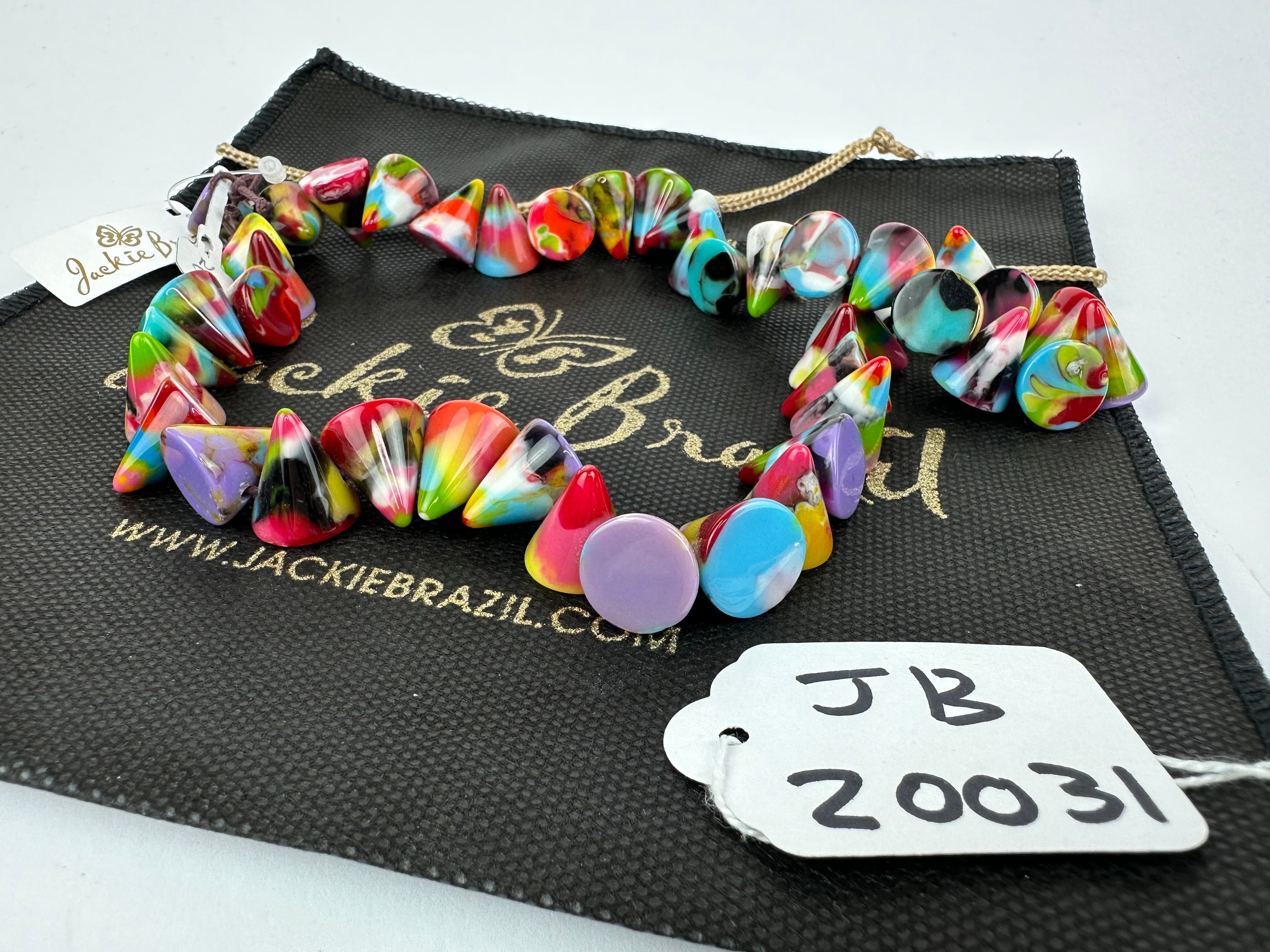 Jackie Brazil "Corina" Small Cones Kandinsky 55cm Necklace ( N0058 )