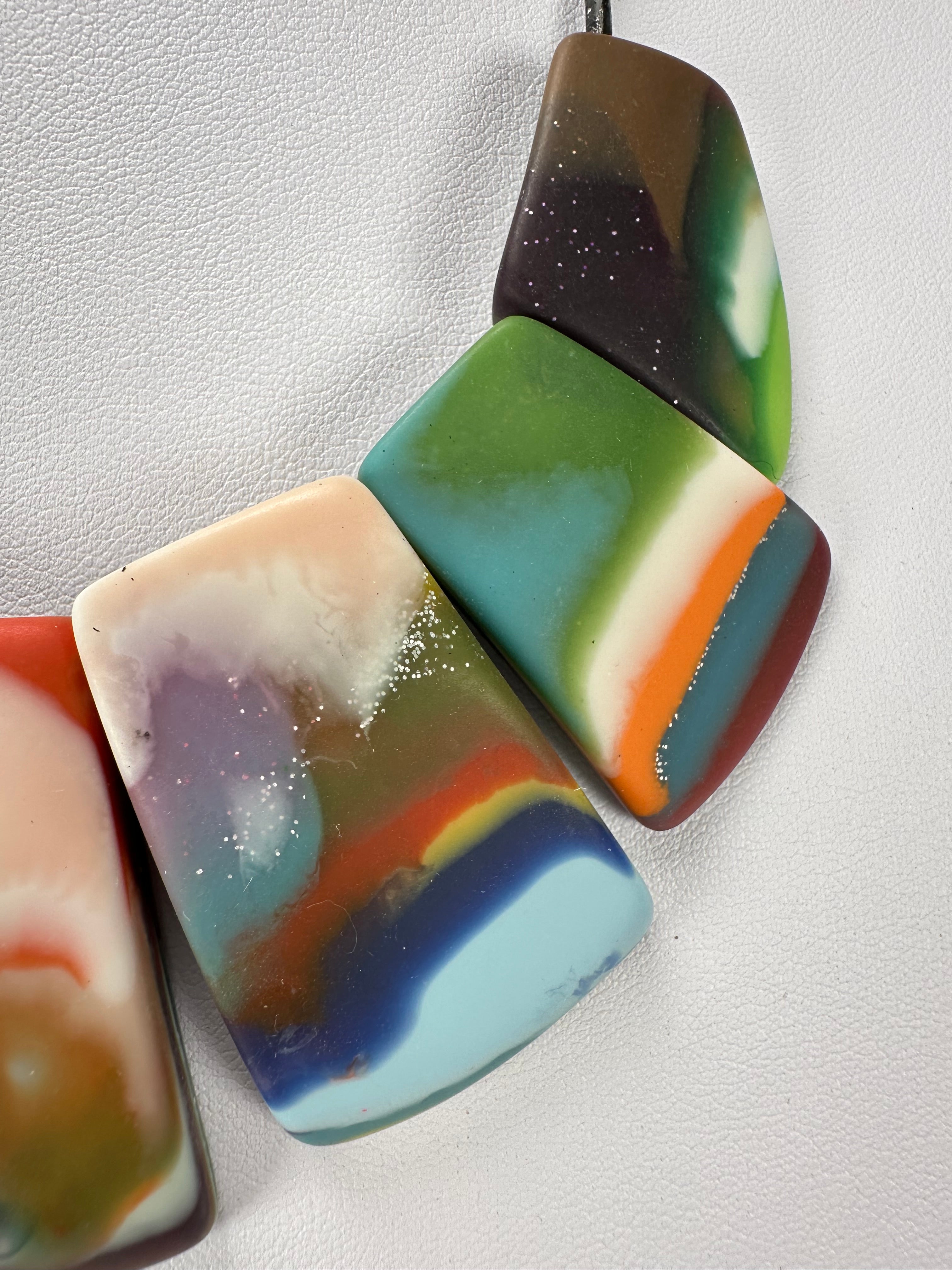 Jackie Brazil "Amazon" 7 Piece Choker Necklace ( N2794 )