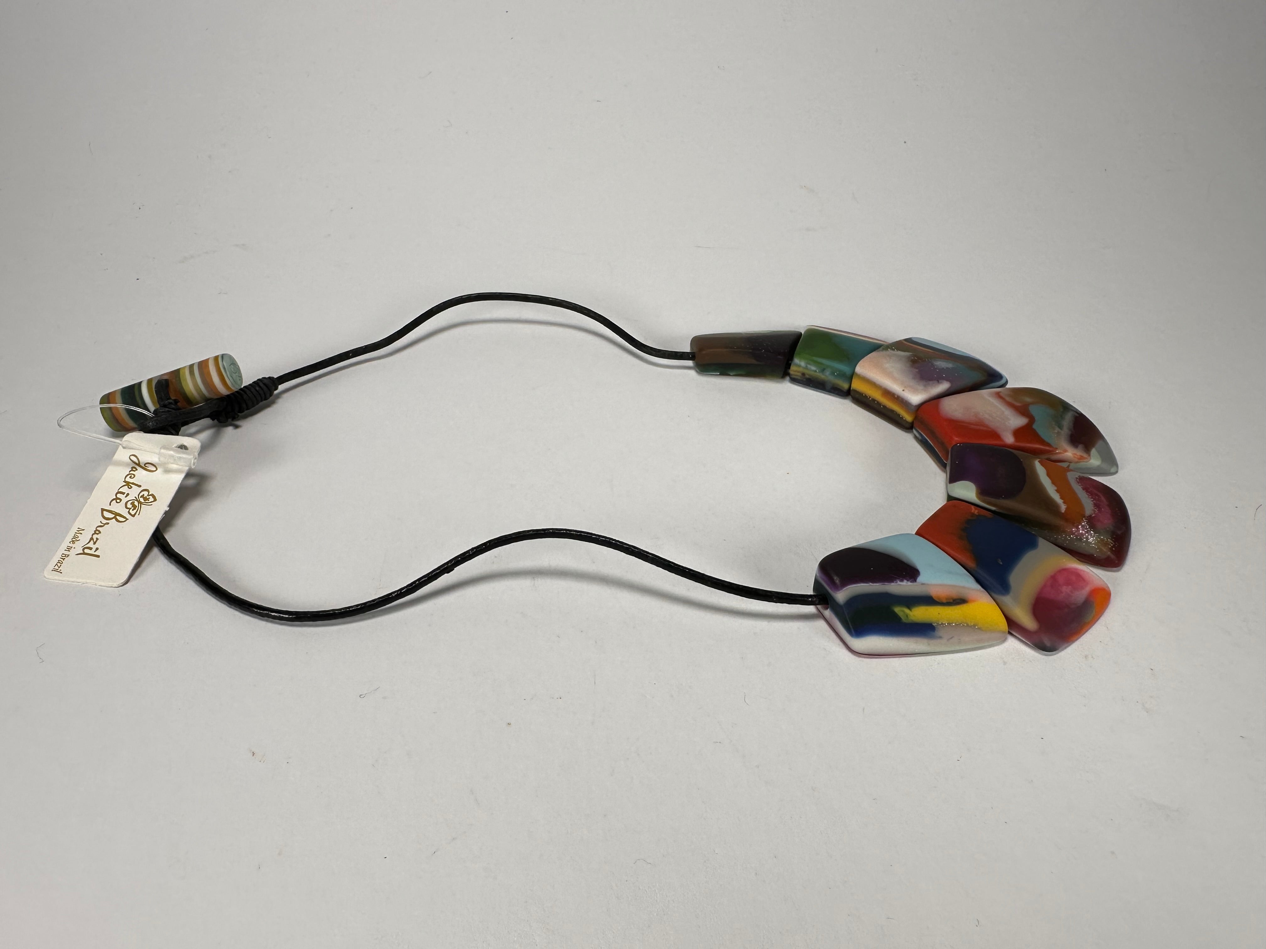 Jackie Brazil "Amazon" 7 Piece Choker Necklace ( N2794 )