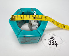 Jackie Brazil "Sabrina" Turquoise Elasticated Bracelet ( B0225 )