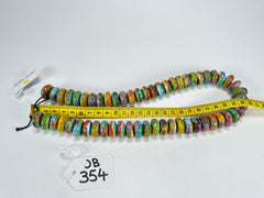 Jackie Brazil "Bela" Kandinsky Resin Mini Wheels 50cm Necklace ( N0041 )