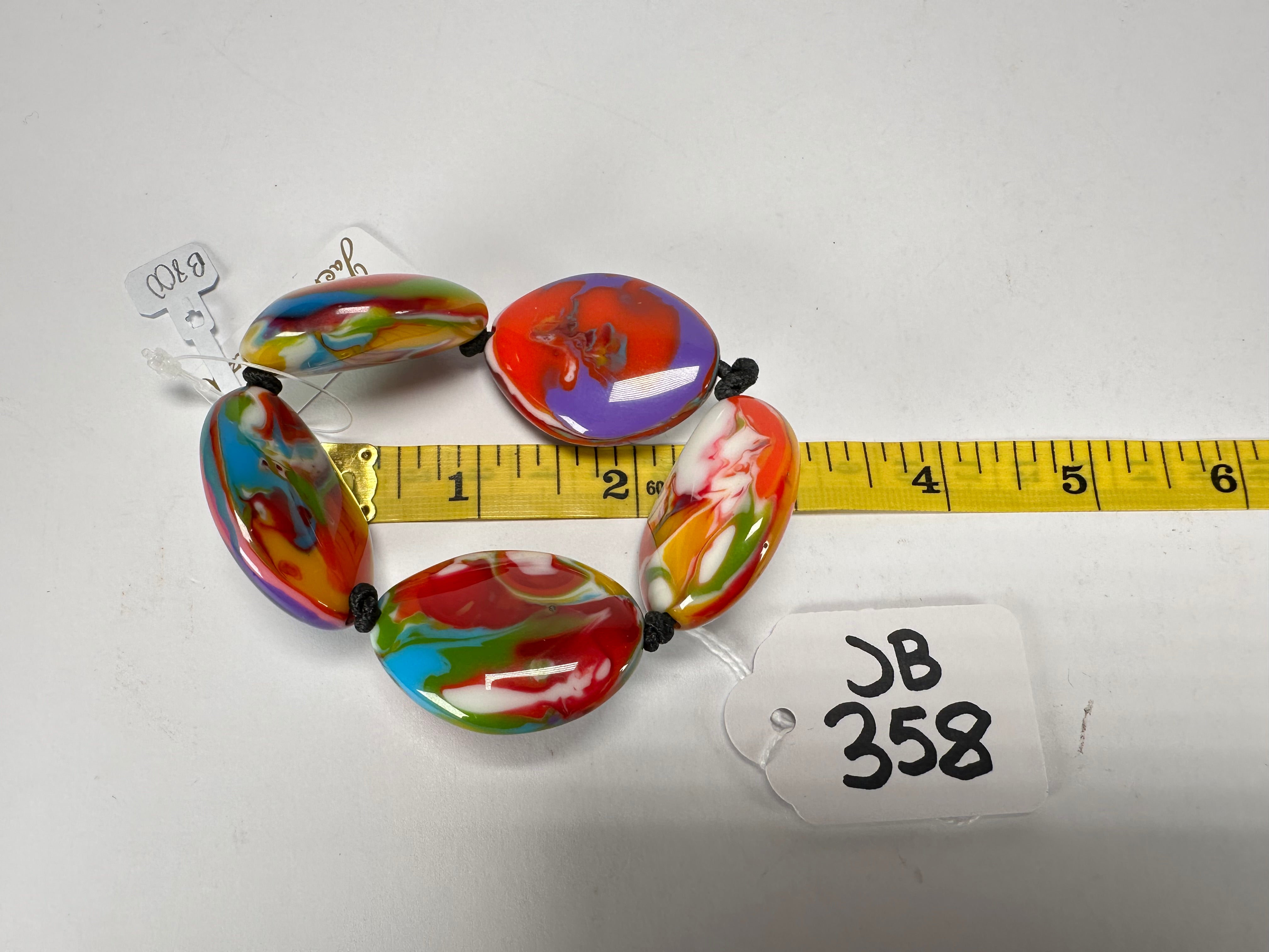 Jackie Brazil "Kathy" Kandinsky Small Riverstones Bracelet ( B0800 )