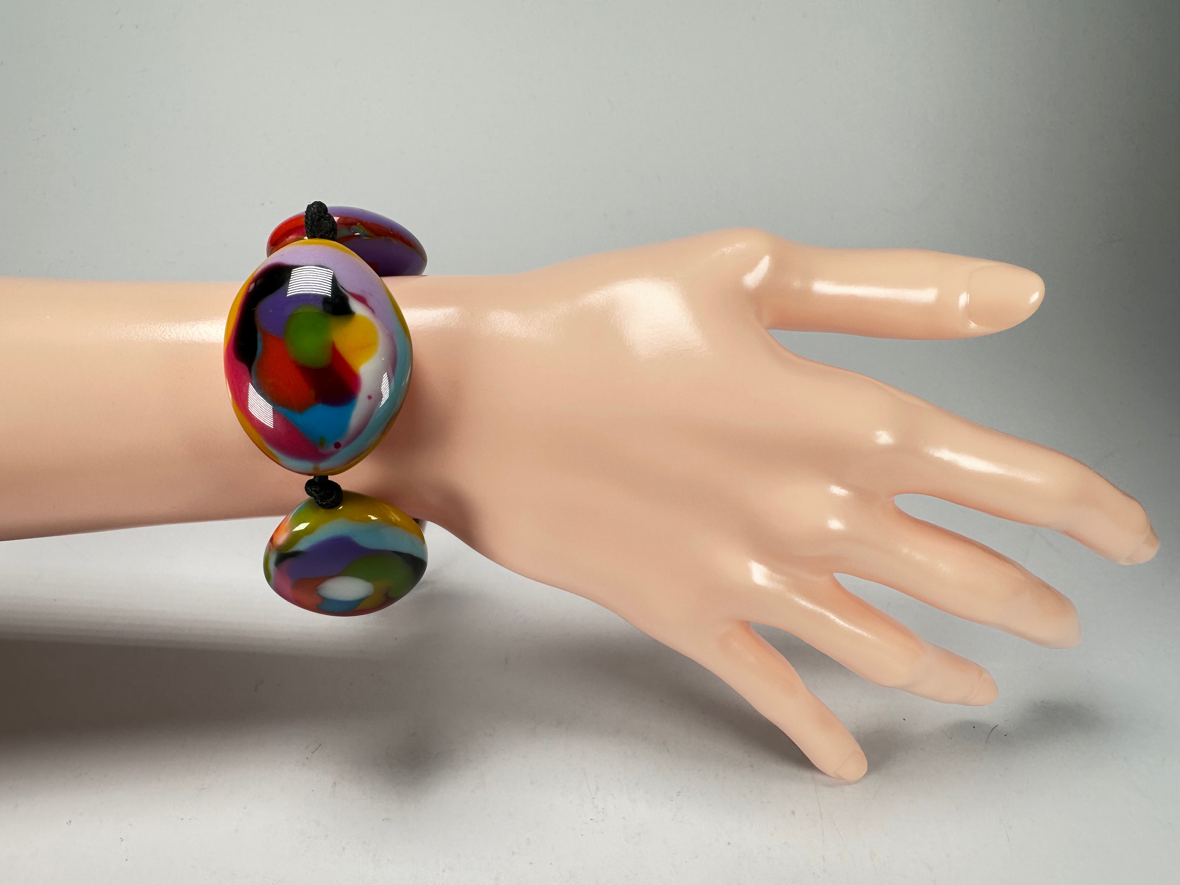 Jackie Brazil "Kathy" Kandinsky Small Riverstones Bracelet ( B0800 )