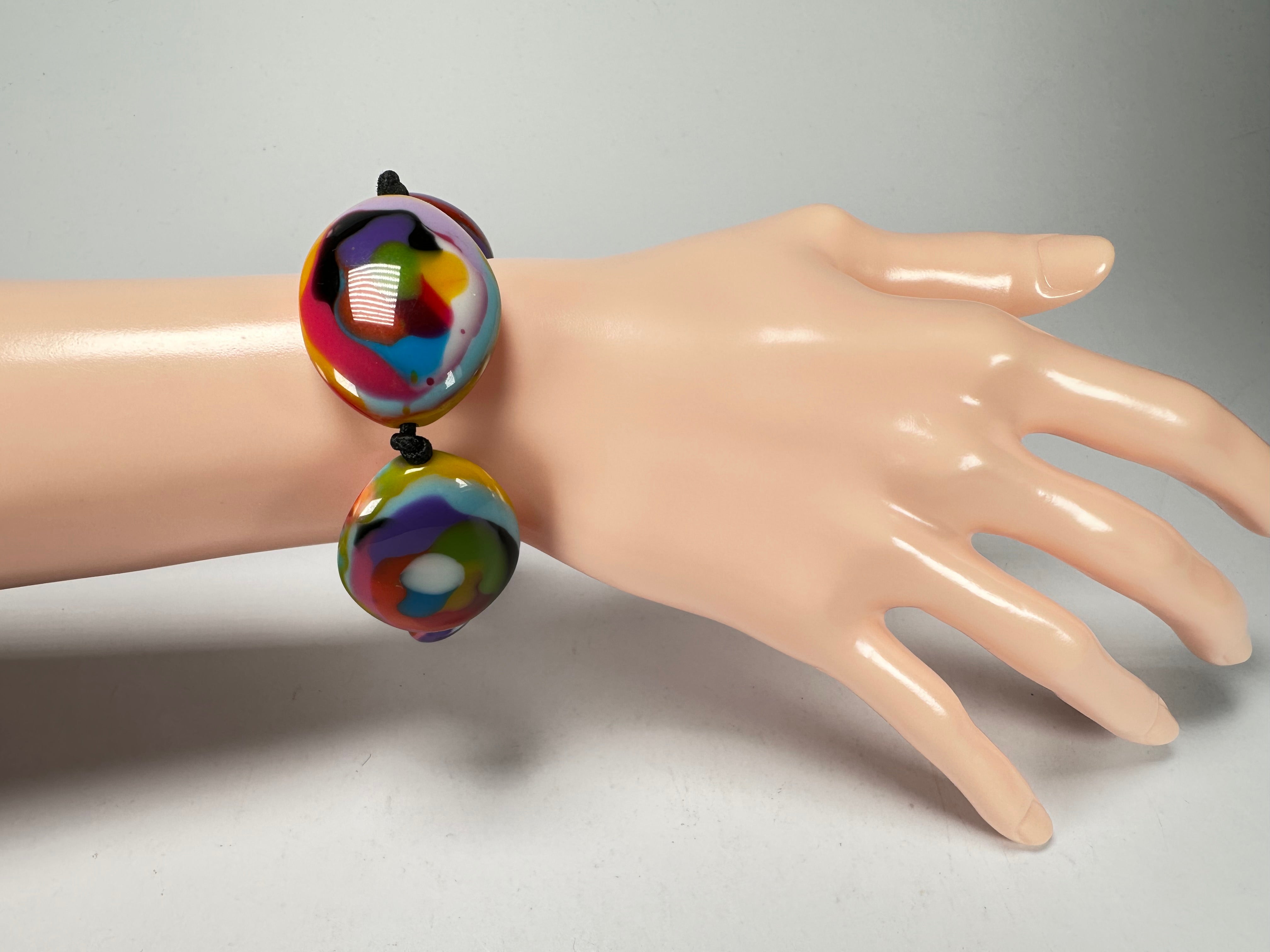 Jackie Brazil "Kathy" Kandinsky Small Riverstones Bracelet ( B0800 )