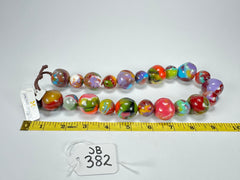 Jackie Brazil "Large Spheres" Kandinsky Short Abstract Necklace 50cm ( N2692 )