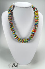 Jackie Brazil "Bela" Kandinsky Resin Mini Wheels 50cm Necklace ( N0041 )
