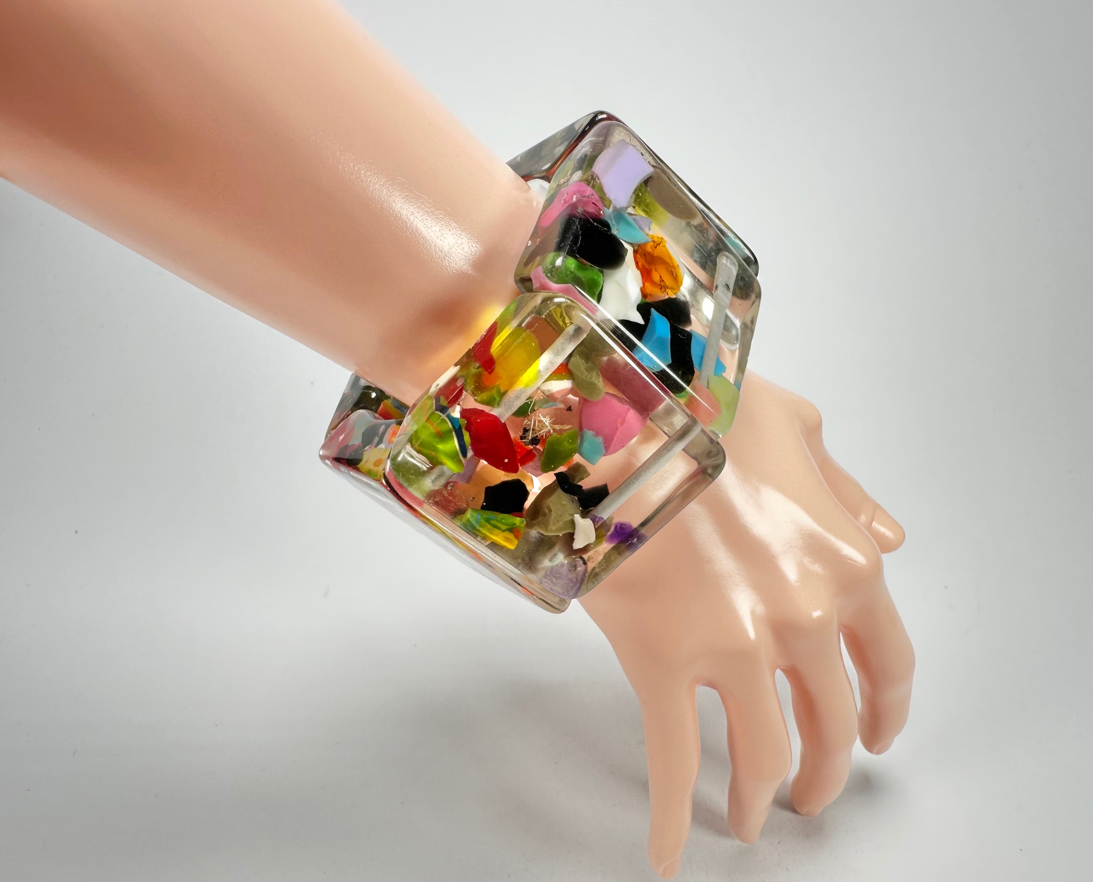 Jackie Brazil "Sabrina" Cascade Elasticated Bracelet ( B0225 )