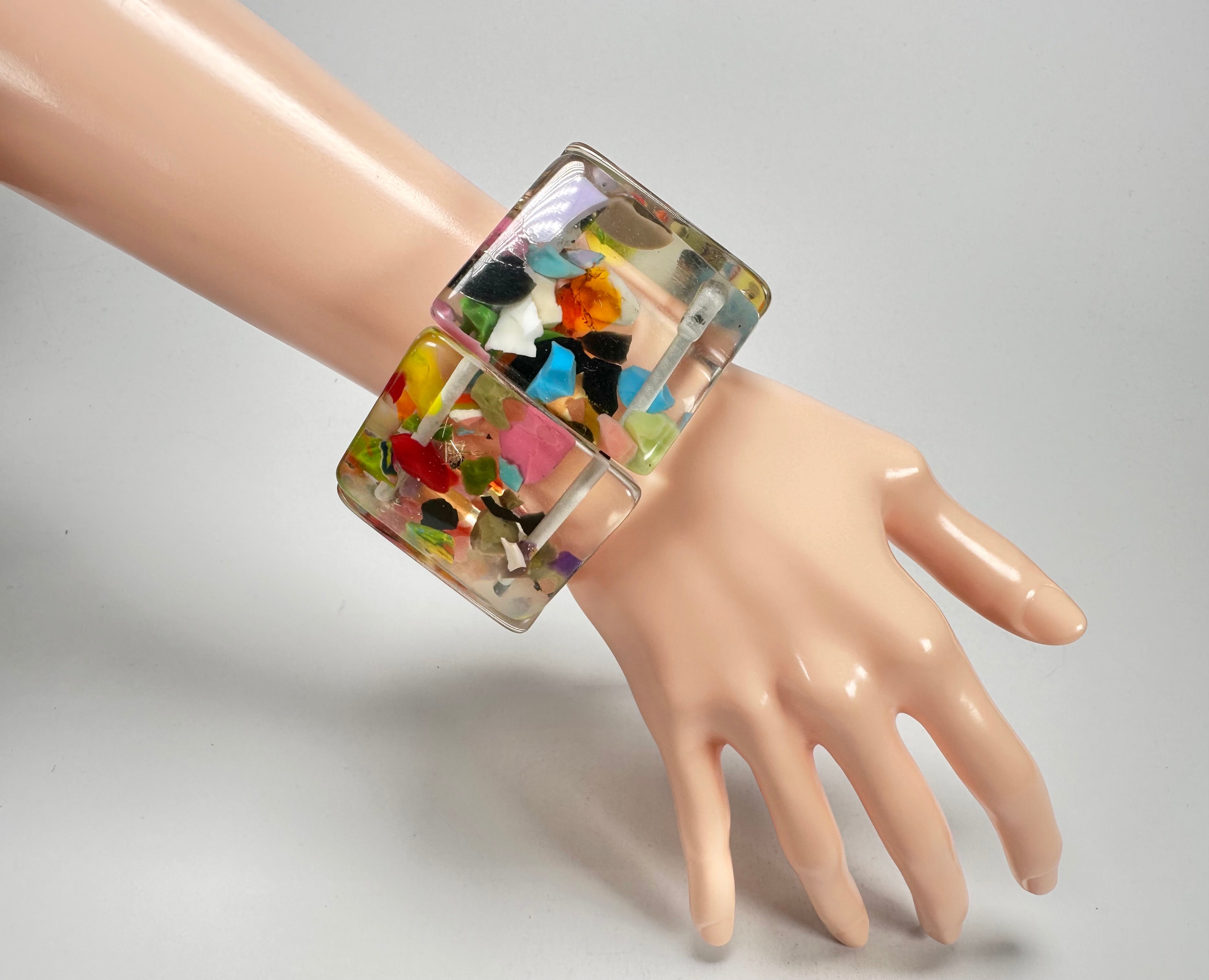 Jackie Brazil "Sabrina" Cascade Elasticated Bracelet ( B0225 )