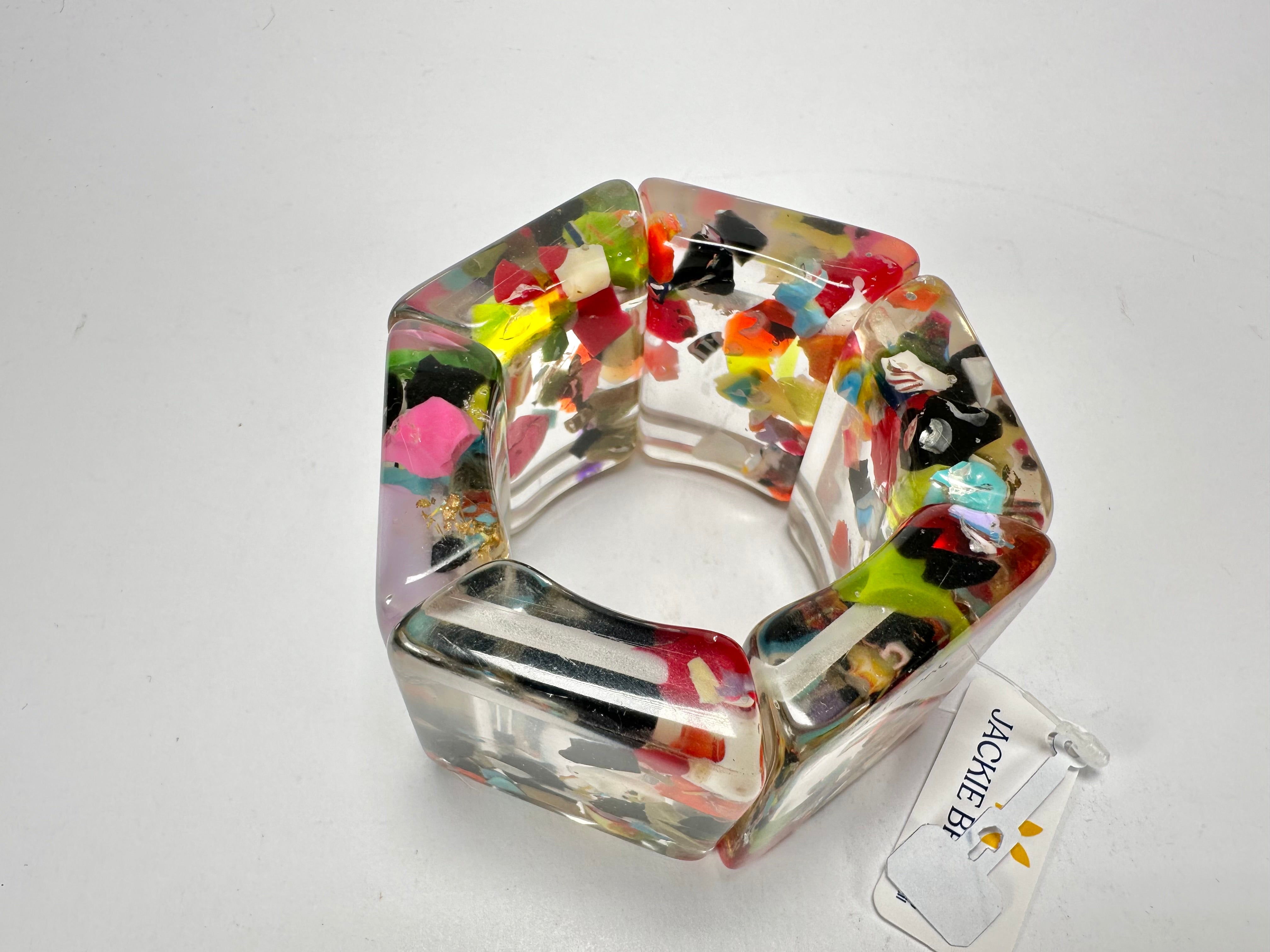 Jackie Brazil "Sabrina" Cascade Elasticated Bracelet ( B0225 )