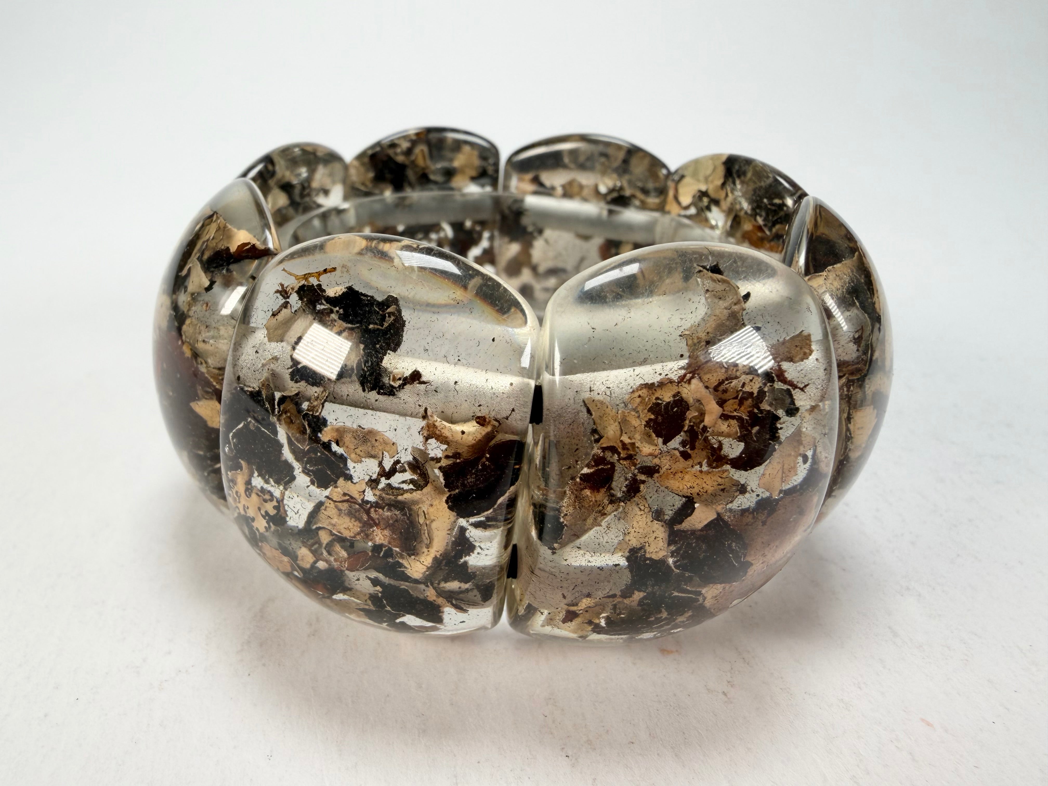 Jackie Brazil "Maria" Seaweed Elasticated Bracelet ( B0217 )