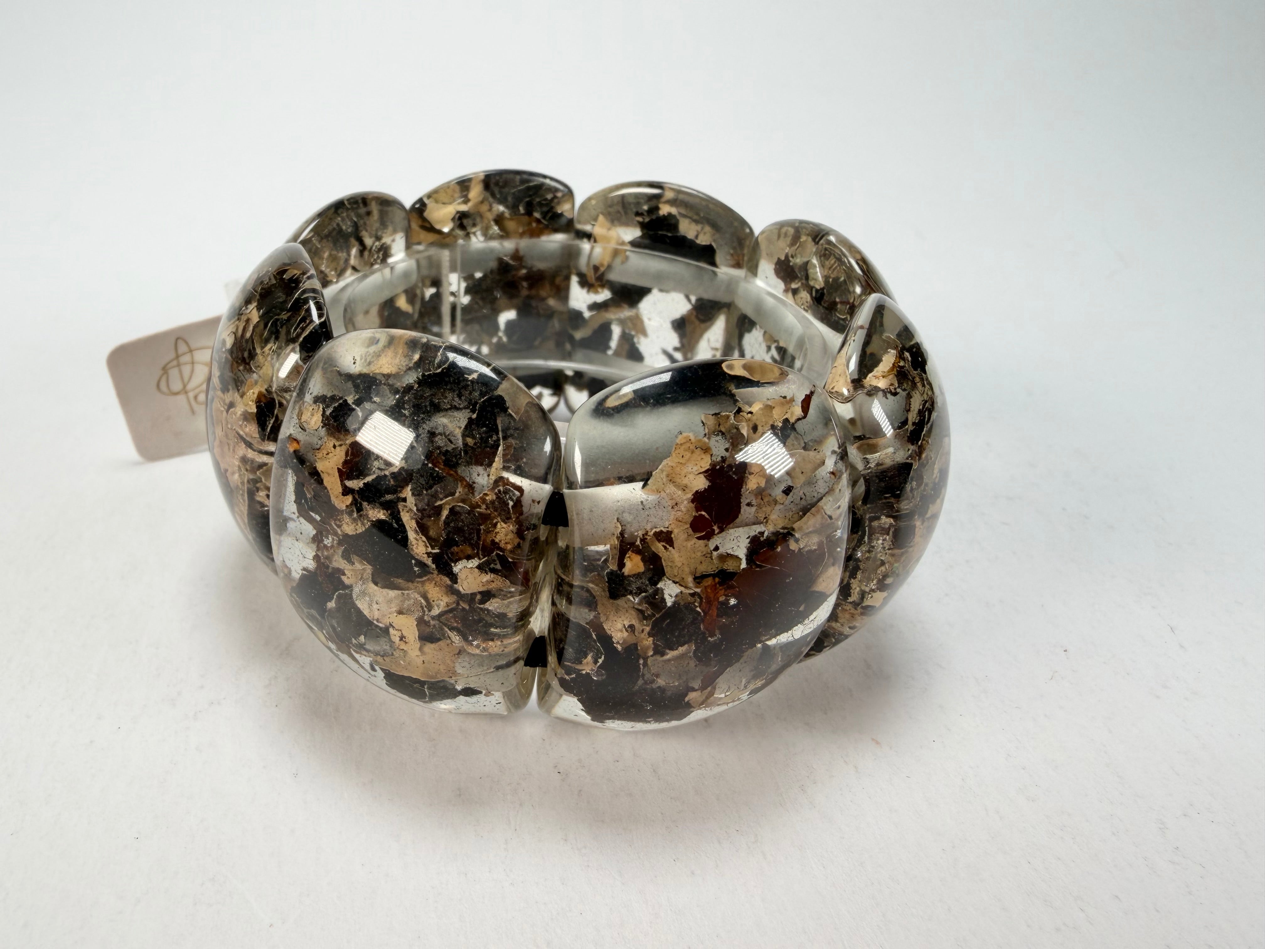 Jackie Brazil "Maria" Seaweed Elasticated Bracelet ( B0217 )
