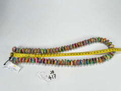 Jackie Brazil "Bela" Kandinsky Resin Mini Wheels 70cm Necklace ( N0043 )