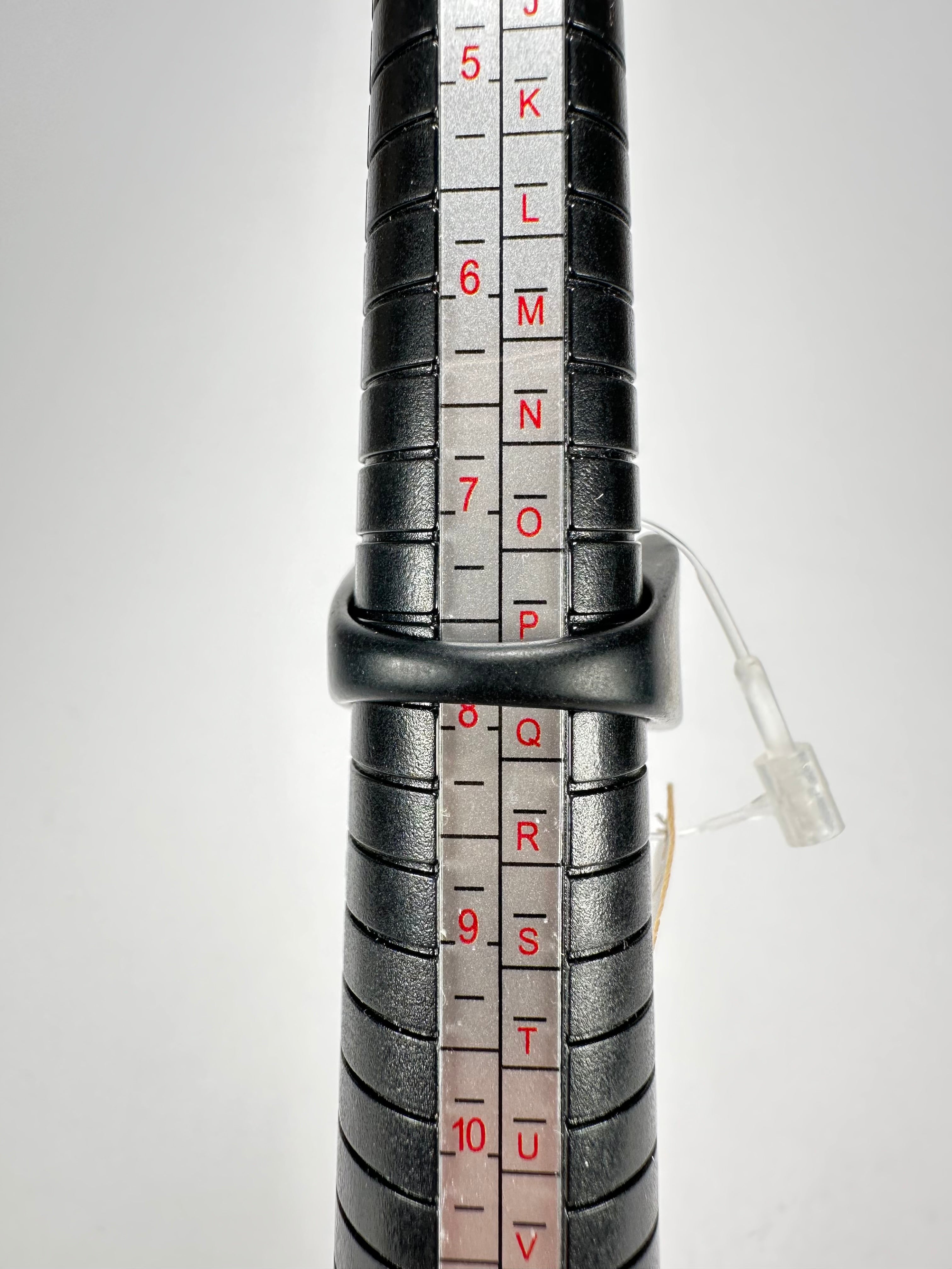 Jackie Brazil "Toppa" Liquorice Winter Mix Resin Ring ( R0152 ) UK P  / USA 8