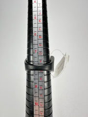 Jackie Brazil "Toppa" Liquorice Spring Mix Resin Ring ( R0152 ) UK Q / USA 8