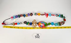 Jackie Brazil "Fusion" Mix Colours Long 110cm Bead Necklace ( N0040 )