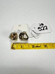 Jackie Brazil "Camille" Seaweed Abstract Resin Earrings ( E1053 )
