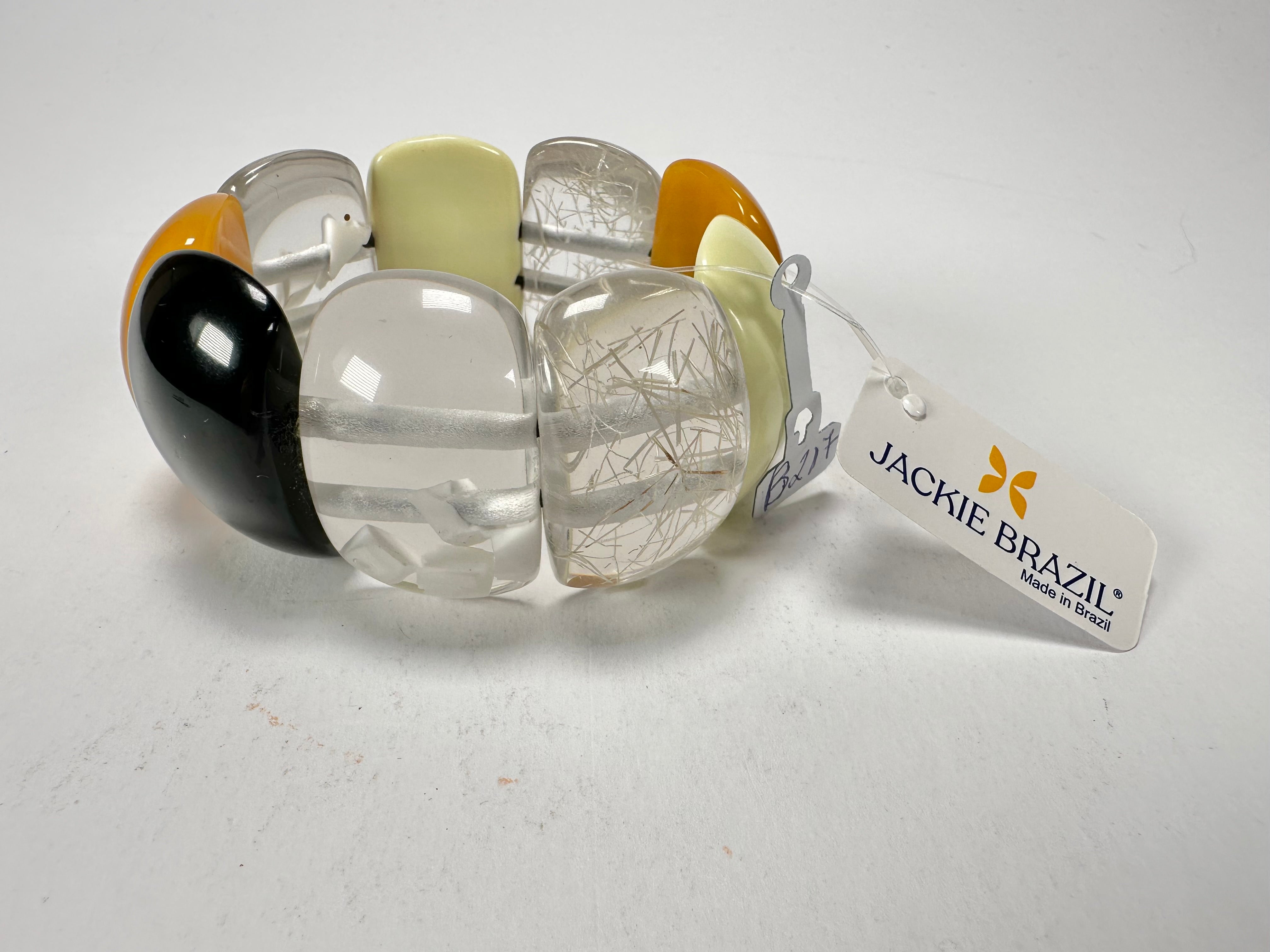 Jackie Brazil "Maria" Seasons Mix Elasticated Bracelet ( B0217 )