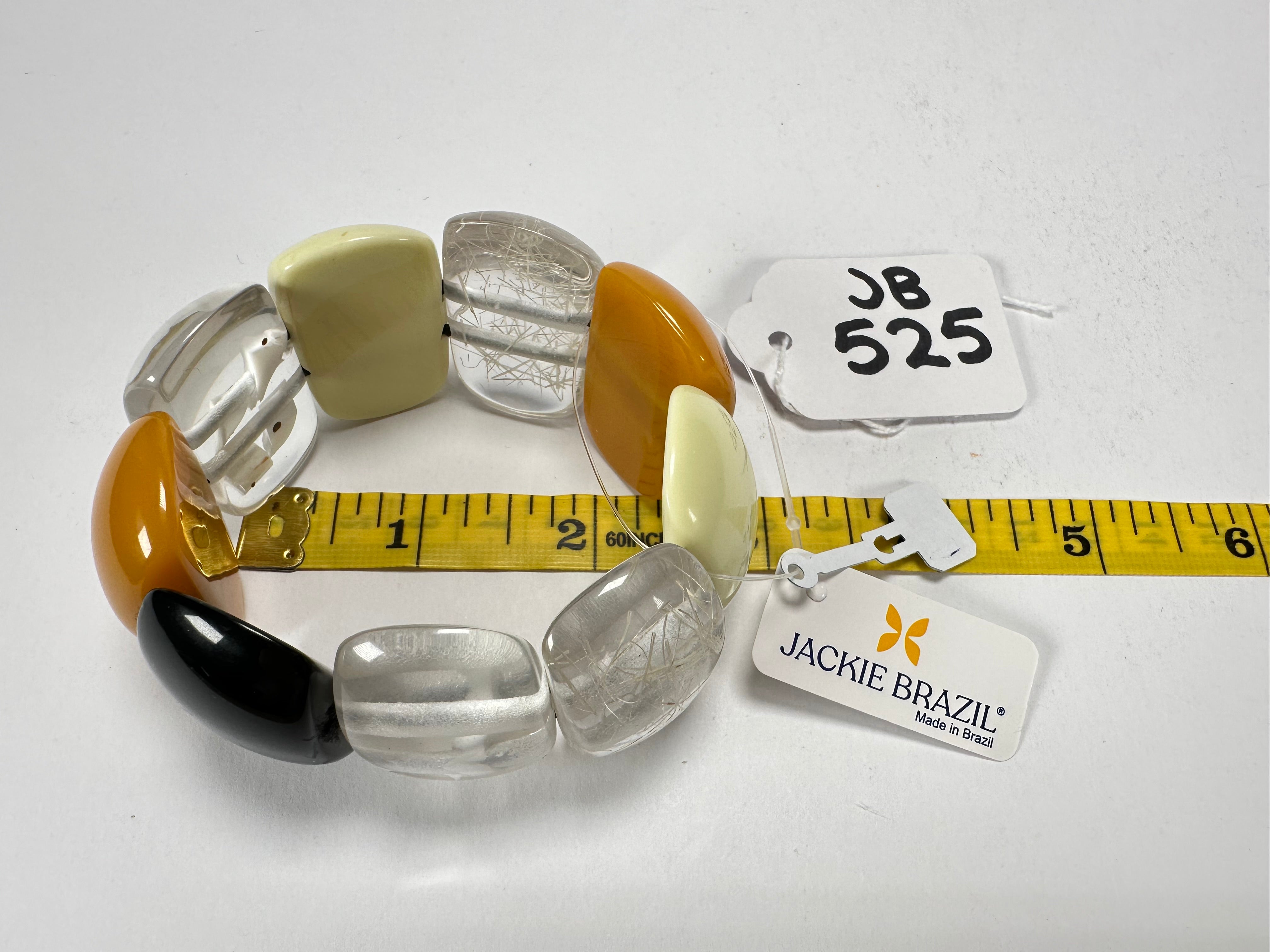 Jackie Brazil "Maria" Seasons Mix Elasticated Bracelet ( B0217 )