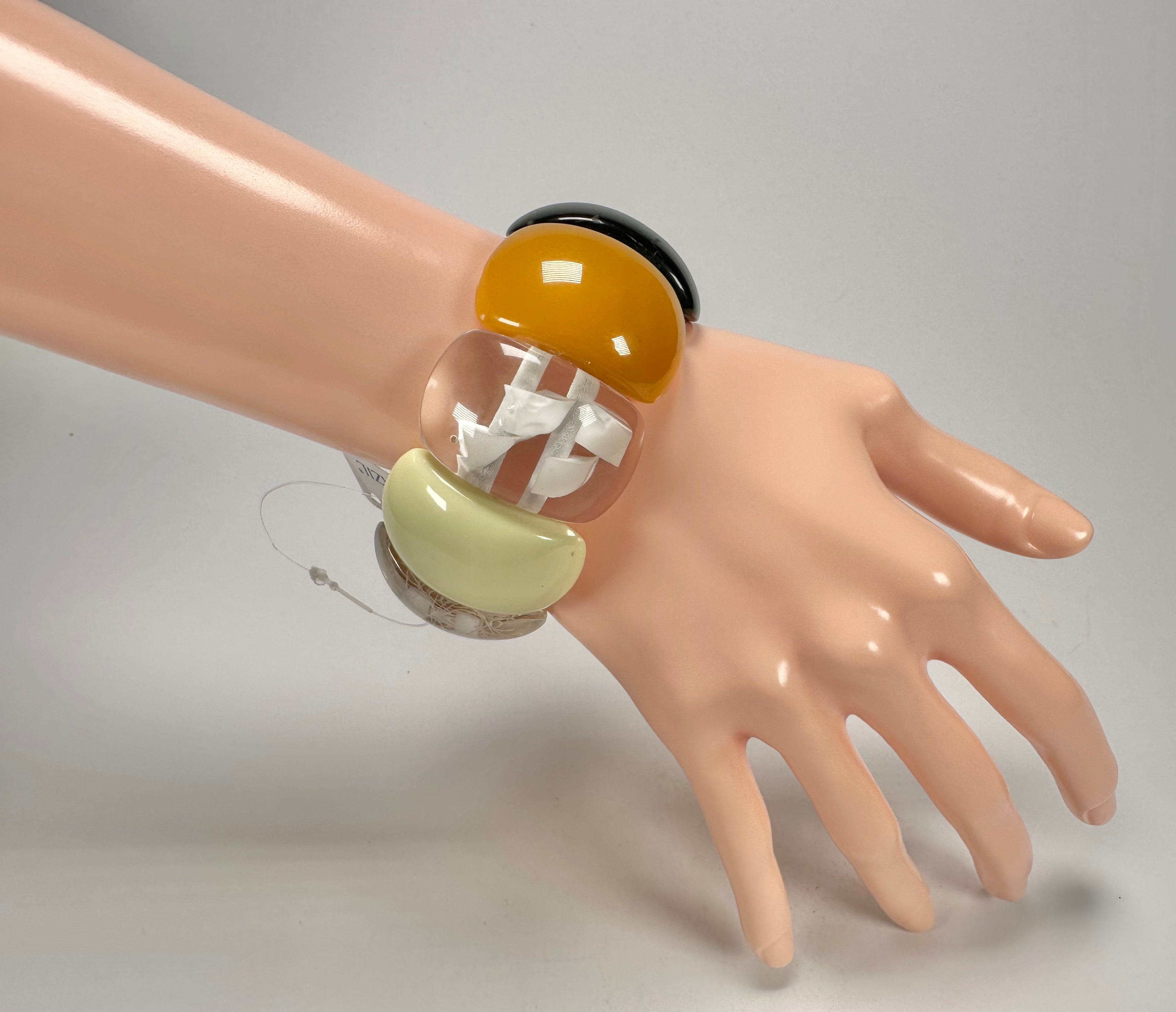 Jackie Brazil "Maria" Seasons Mix Elasticated Bracelet ( B0217 )