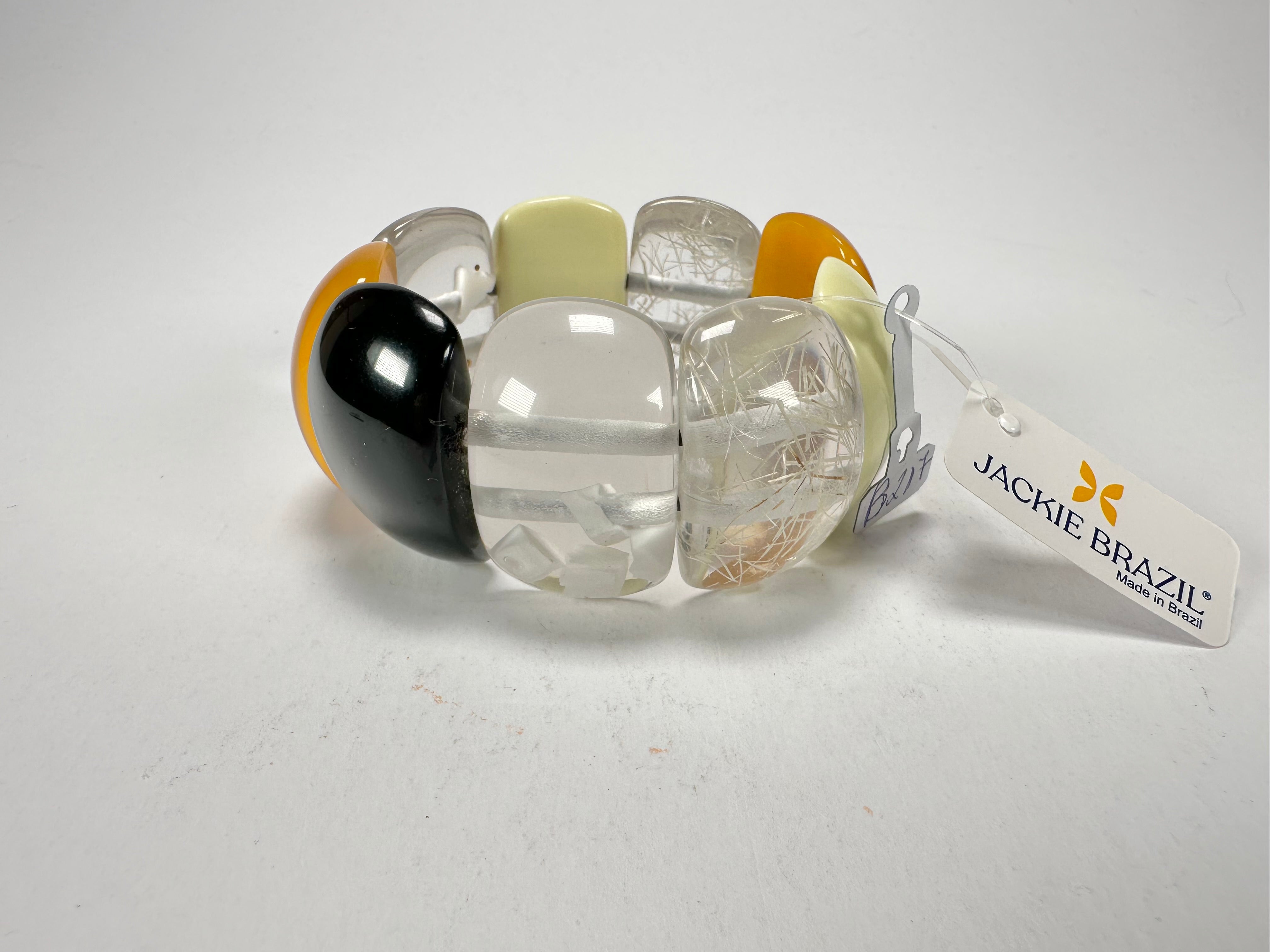 Jackie Brazil "Maria" Seasons Mix Elasticated Bracelet ( B0217 )