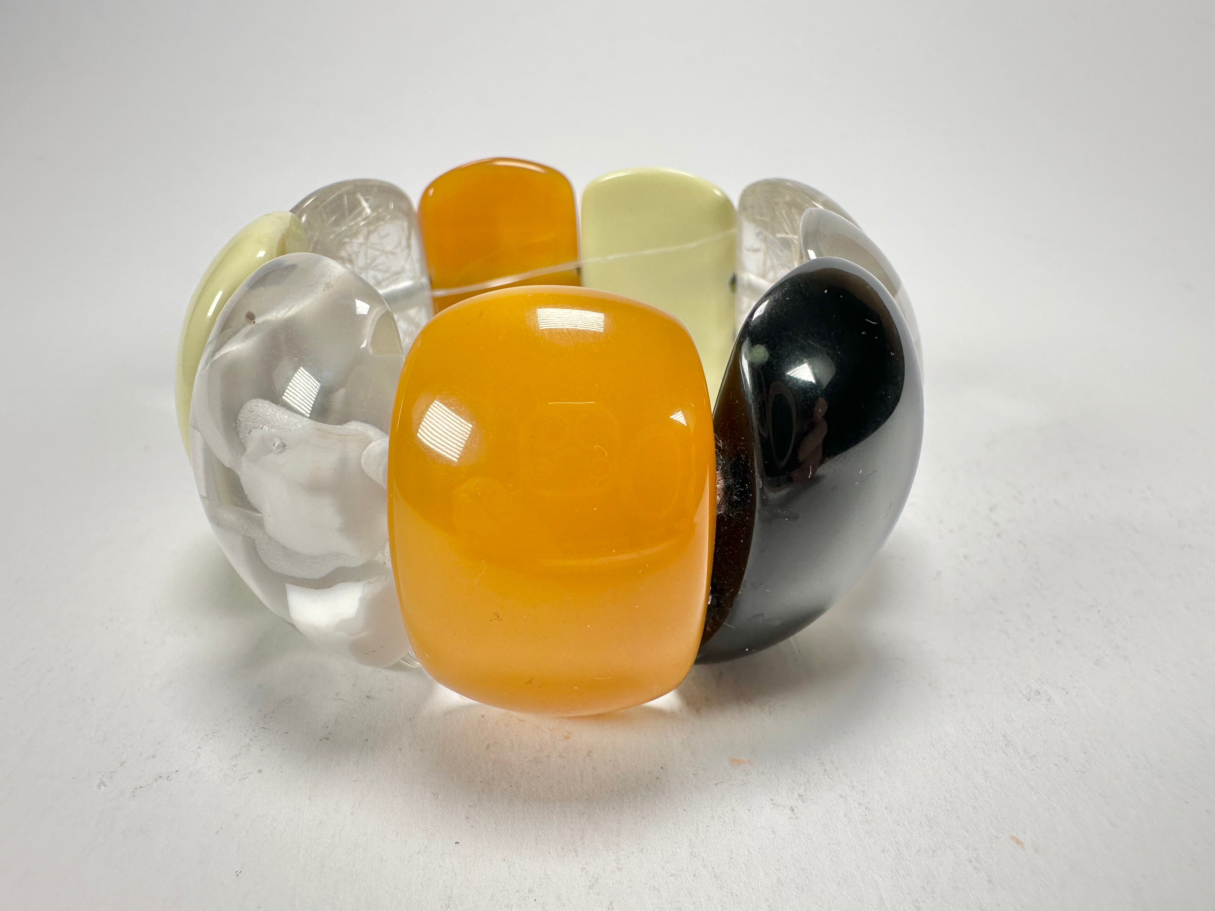 Jackie Brazil "Maria" Seasons Mix Elasticated Bracelet ( B0217 )