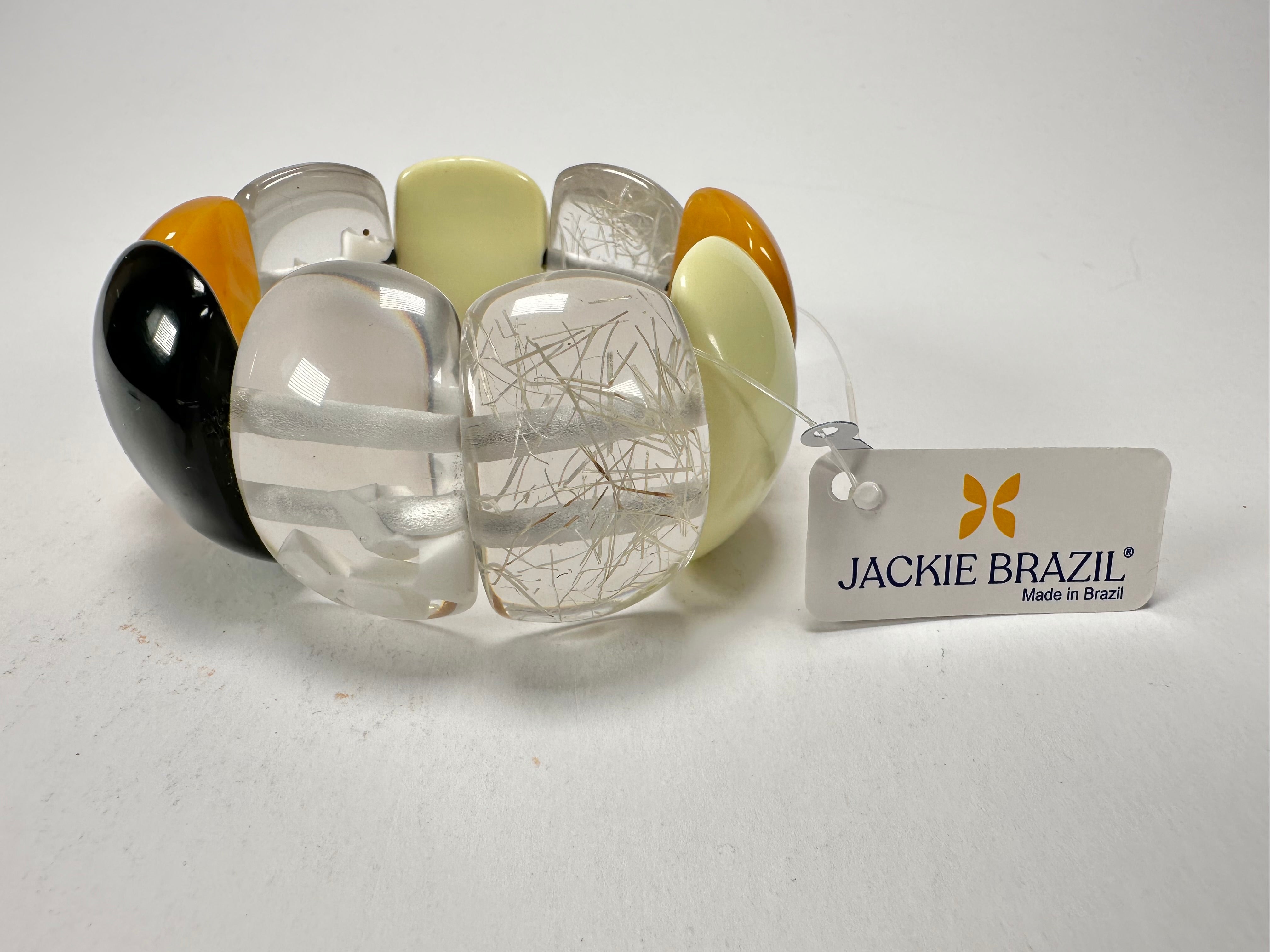Jackie Brazil "Maria" Seasons Mix Elasticated Bracelet ( B0217 )
