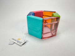 Jackie Brazil "Sabrina" Transparent Summer Mix Elasticated Bracelet ( B0225 )