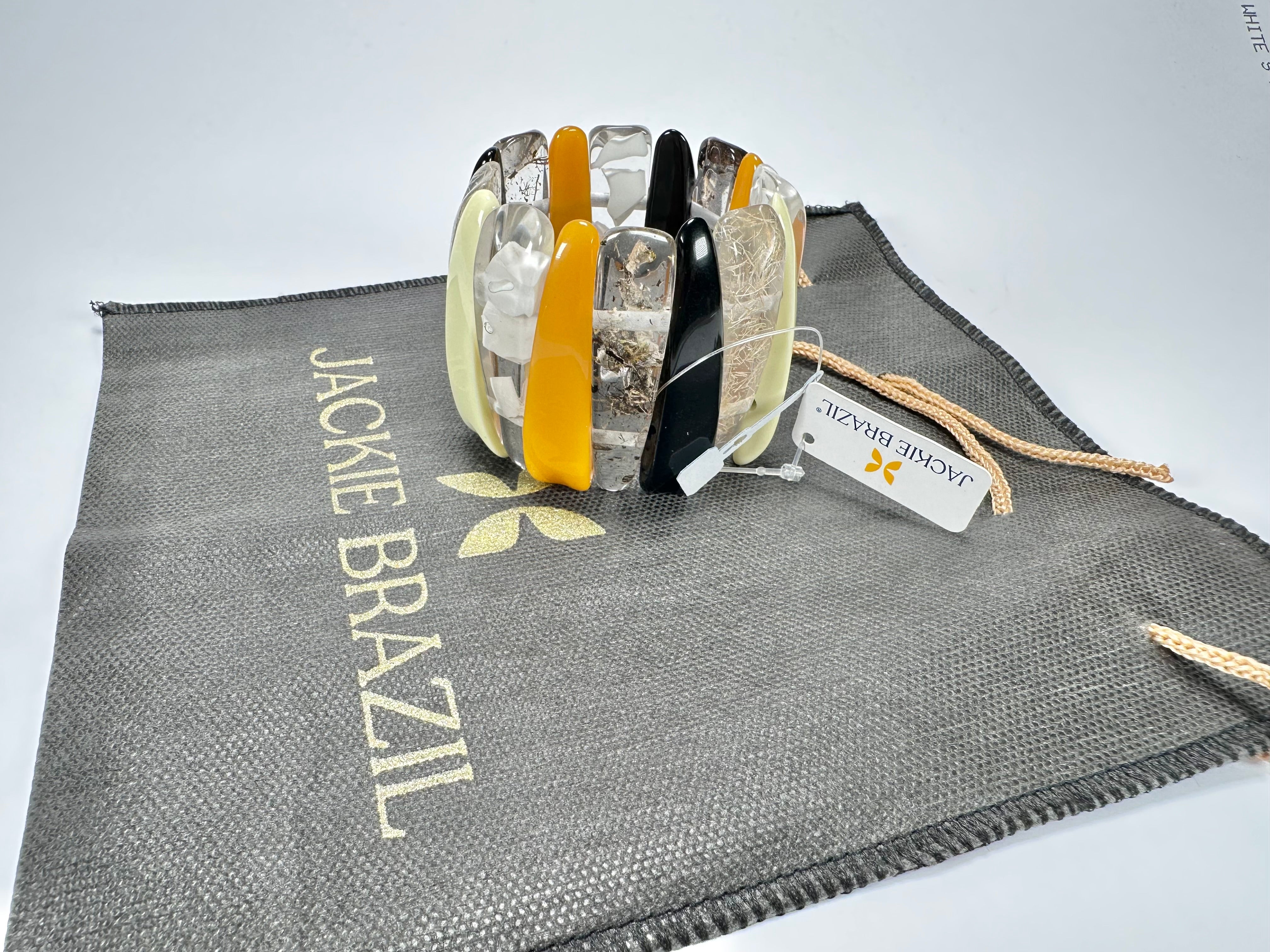 Jackie Brazil "Tulip" Seasons Elasticated Bracelet ( B0026 )