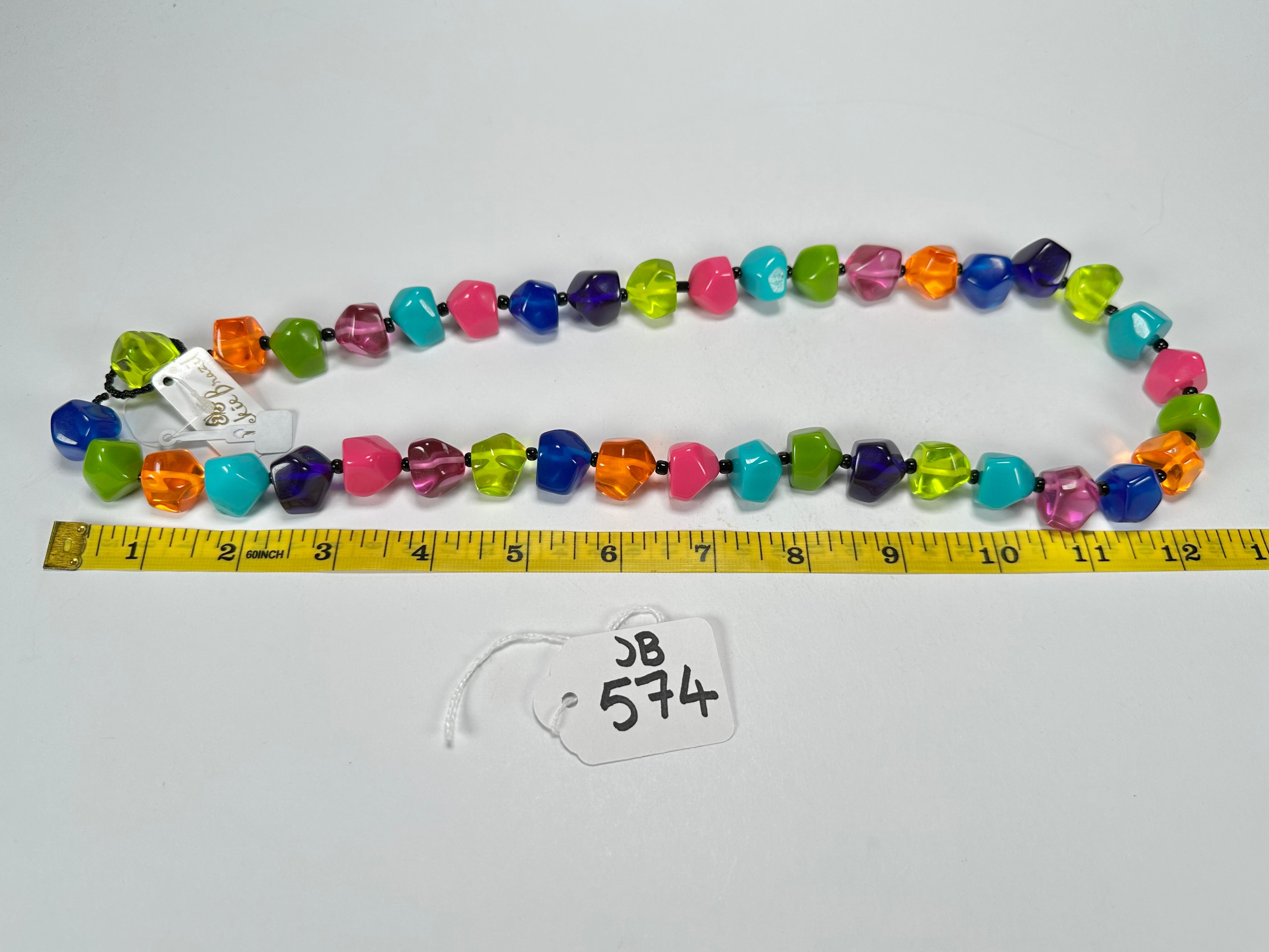 Jackie Brazil "Camille" Paris Mix Small Stones 70cm Necklace ( N0075 )