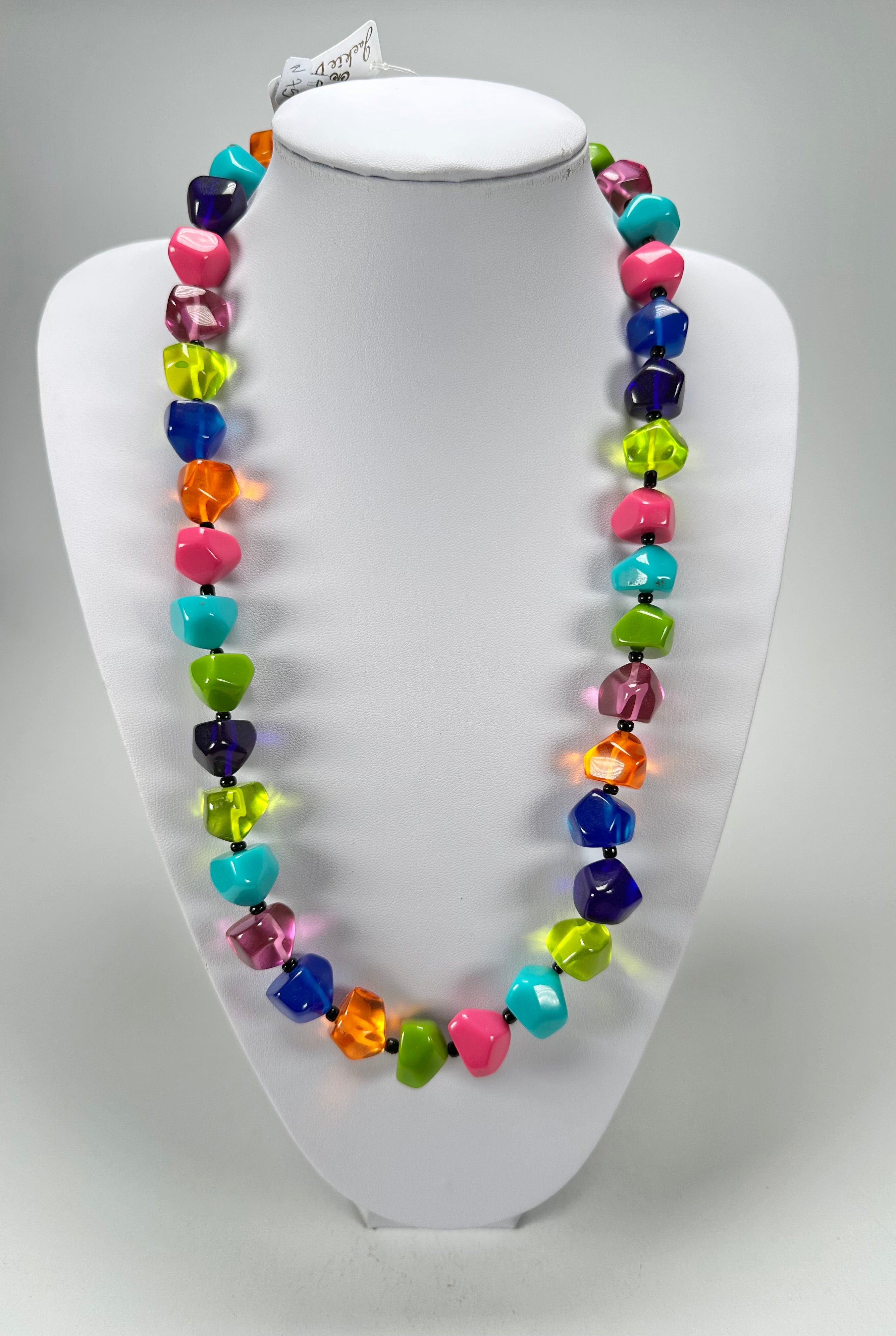 Jackie Brazil "Camille" Paris Mix Small Stones 70cm Necklace ( N0075 )