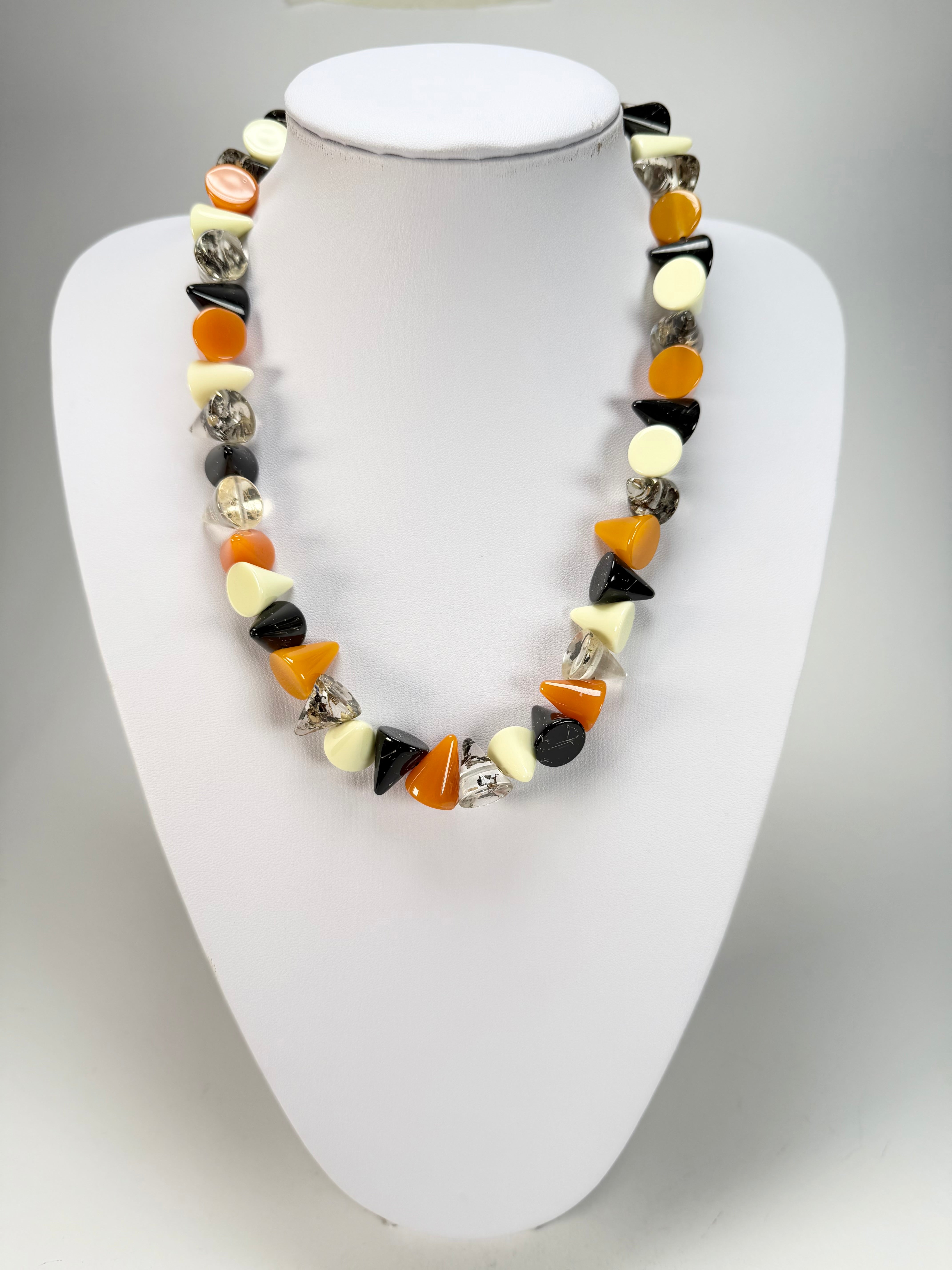 Jackie Brazil "Corina" Small Cones Seasons Mix 55cm Necklace ( N0058 )