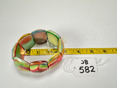 Jackie Brazil "Maria" Kandinsky Elasticated Bracelet ( B217 )
