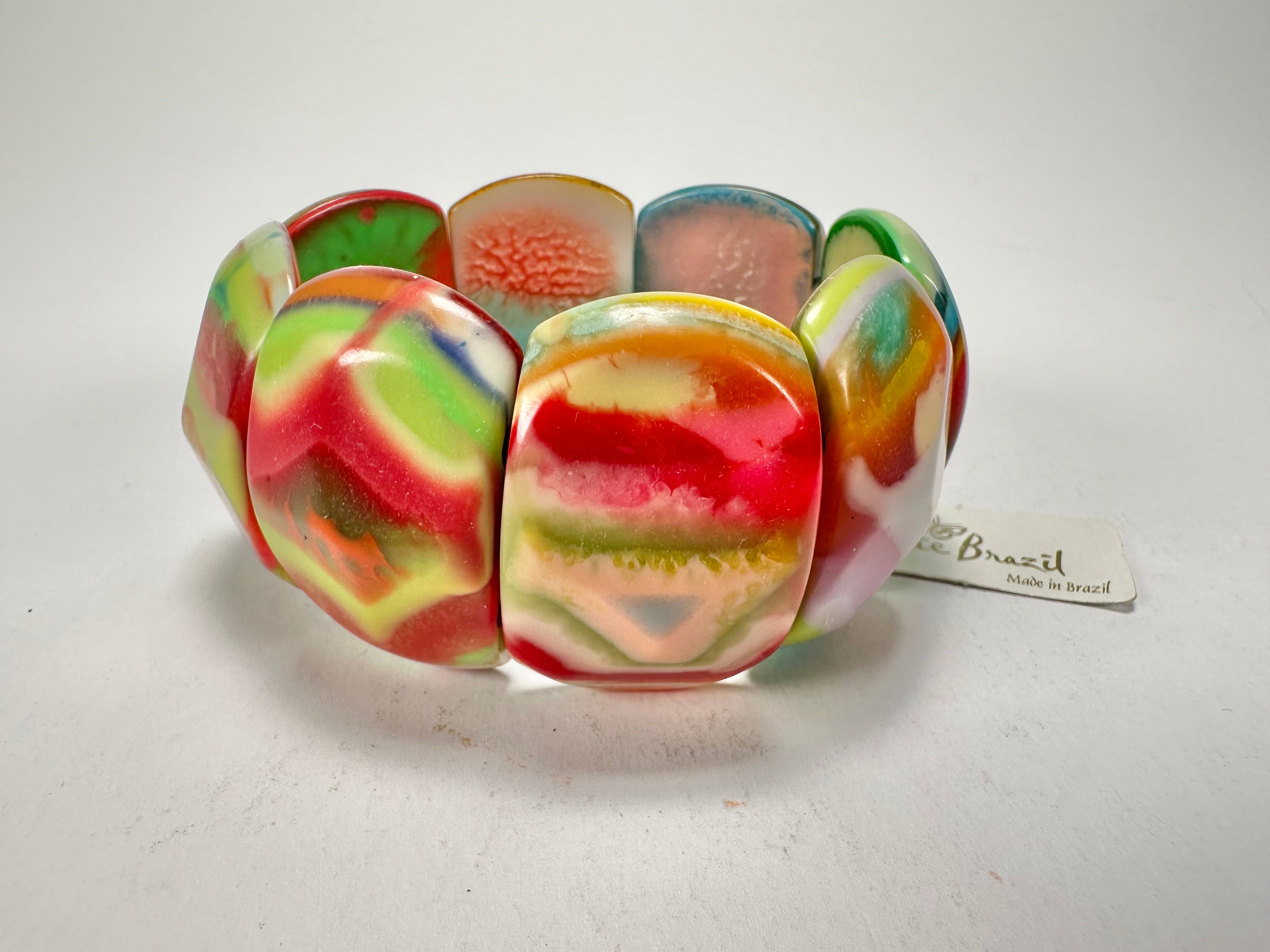 Jackie Brazil "Maria" Kandinsky Elasticated Bracelet ( B217 )