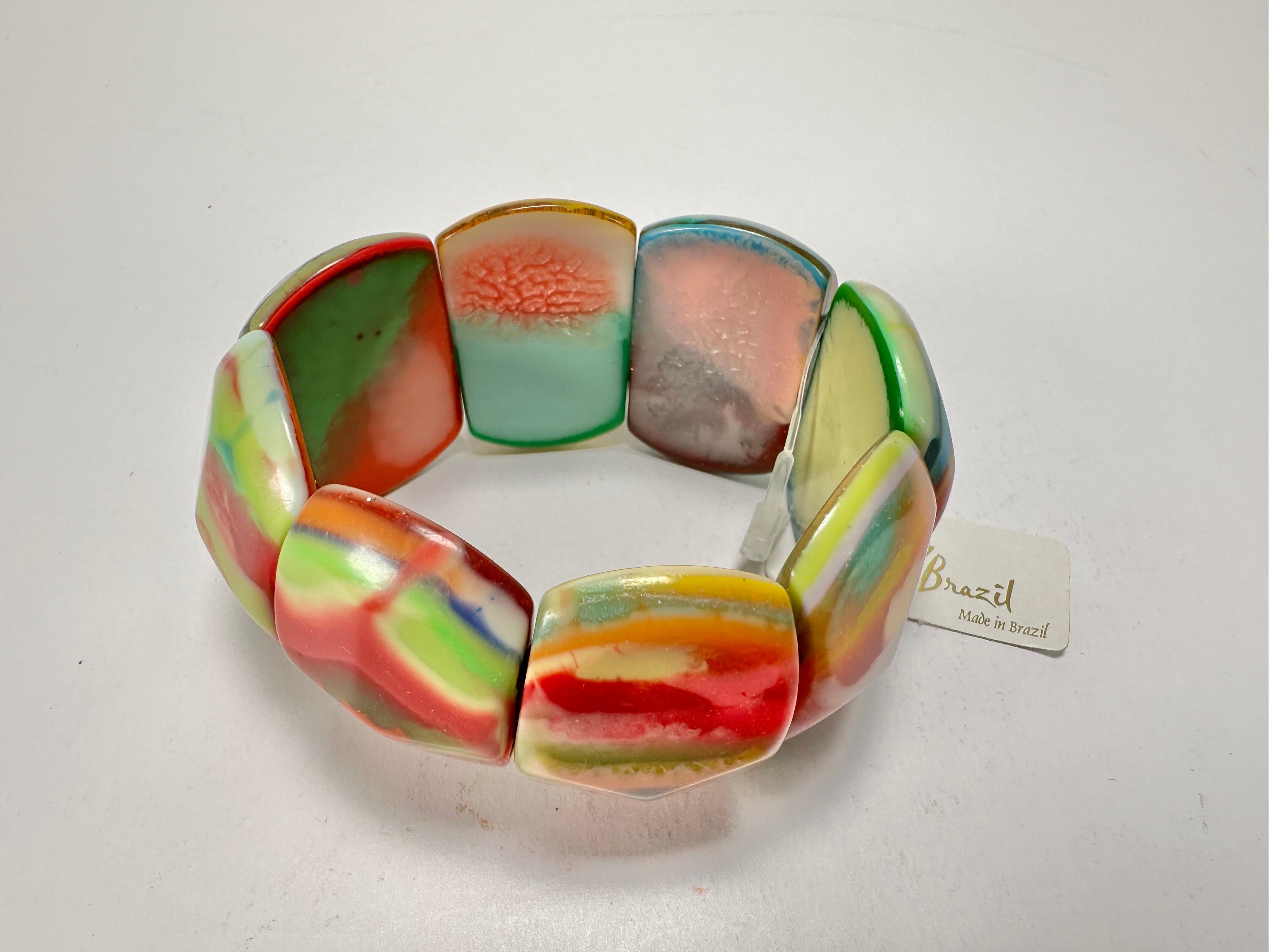 Jackie Brazil "Maria" Kandinsky Elasticated Bracelet ( B217 )
