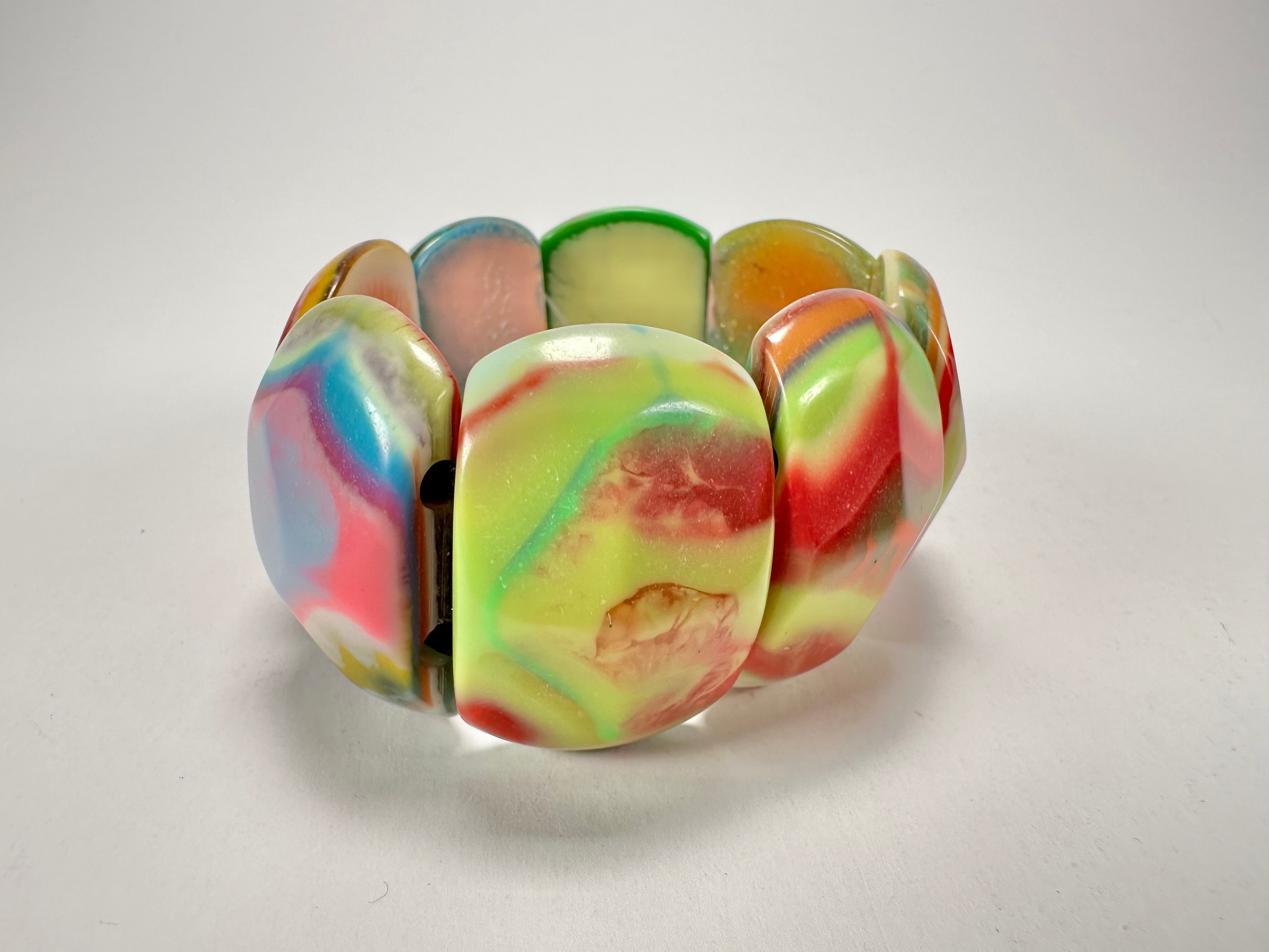 Jackie Brazil "Maria" Kandinsky Elasticated Bracelet ( B217 )