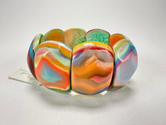 Jackie Brazil "Maria" Kandinsky Elasticated Bracelet ( B217 )