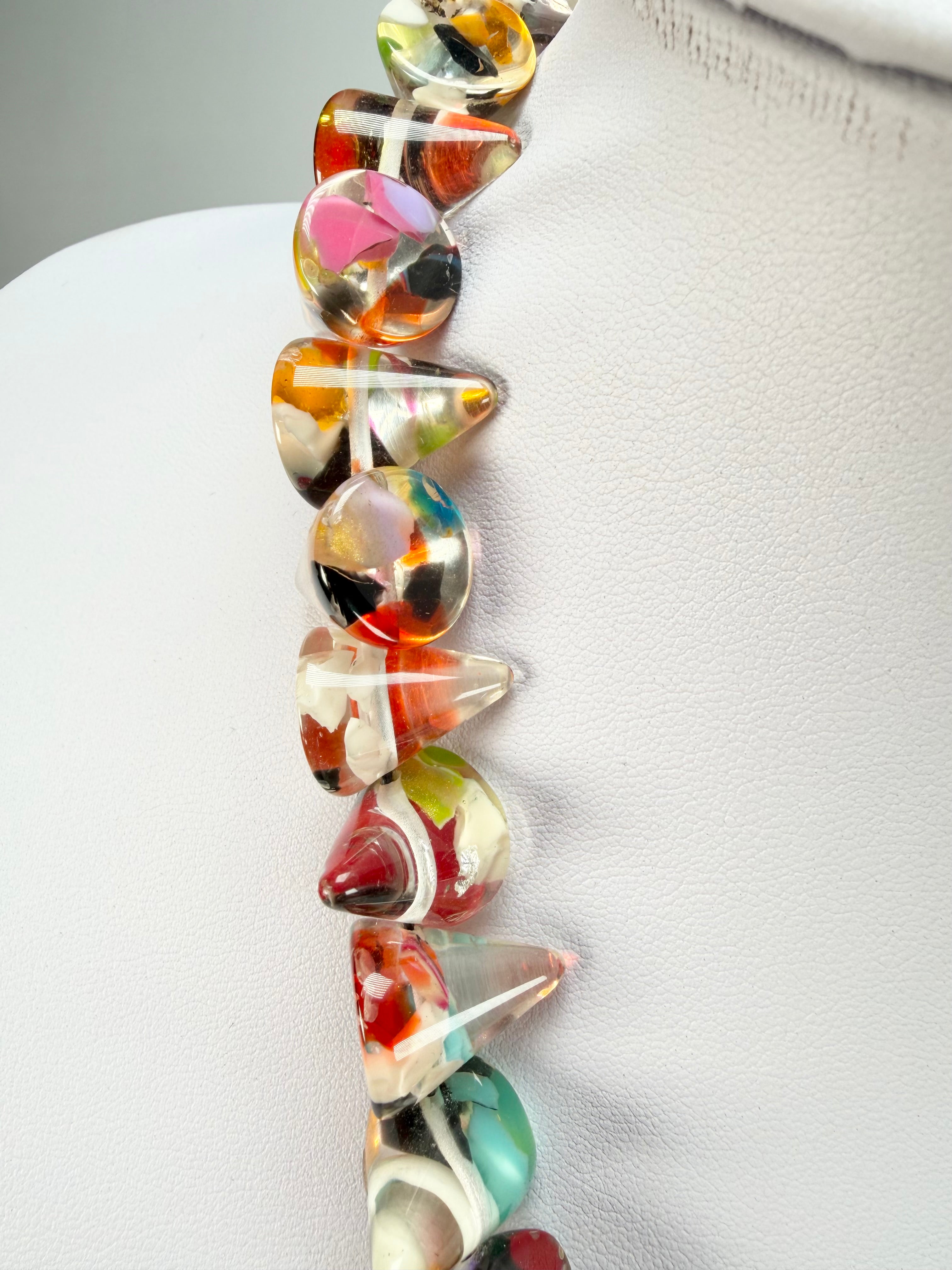 Jackie Brazil "Corina" Small Cones Cascade 55cm Necklace ( N0058 )