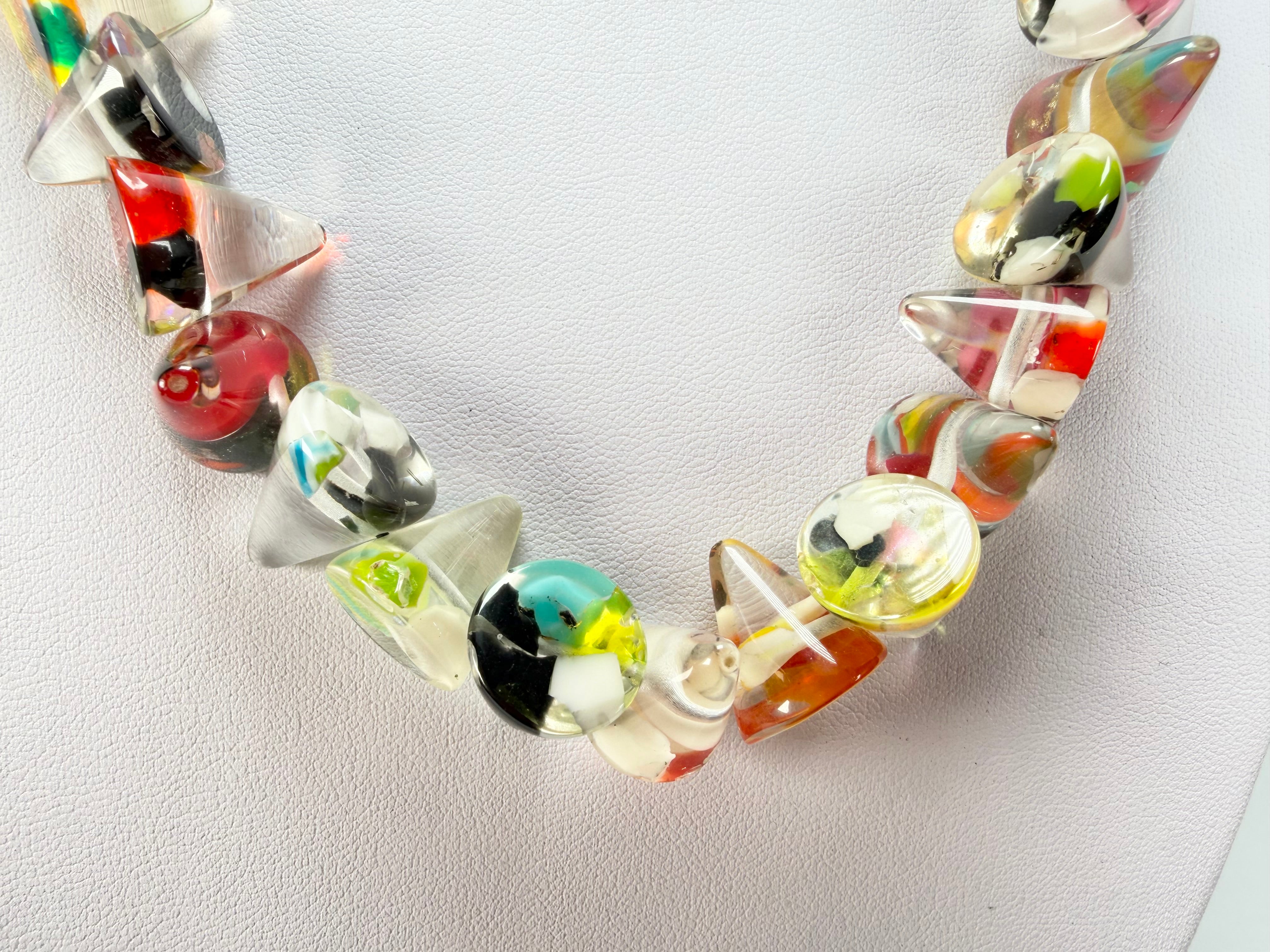 Jackie Brazil "Corina" Small Cones Cascade 55cm Necklace ( N0058 )